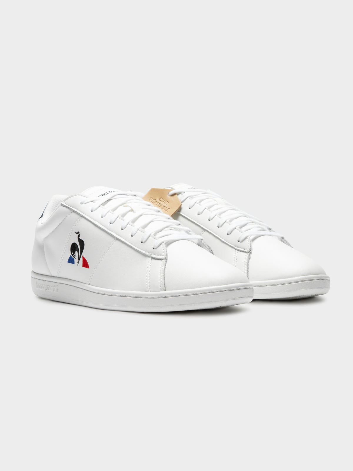 Mens Courtset Sneakers in White
