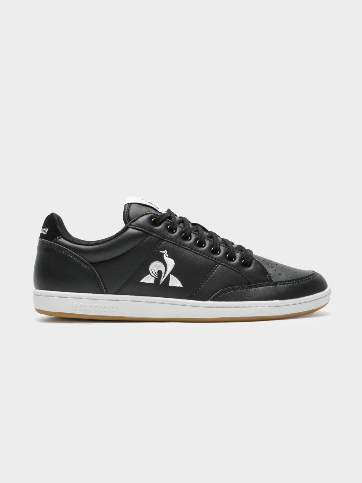Mens Court Clay Bold Sneakers in Black