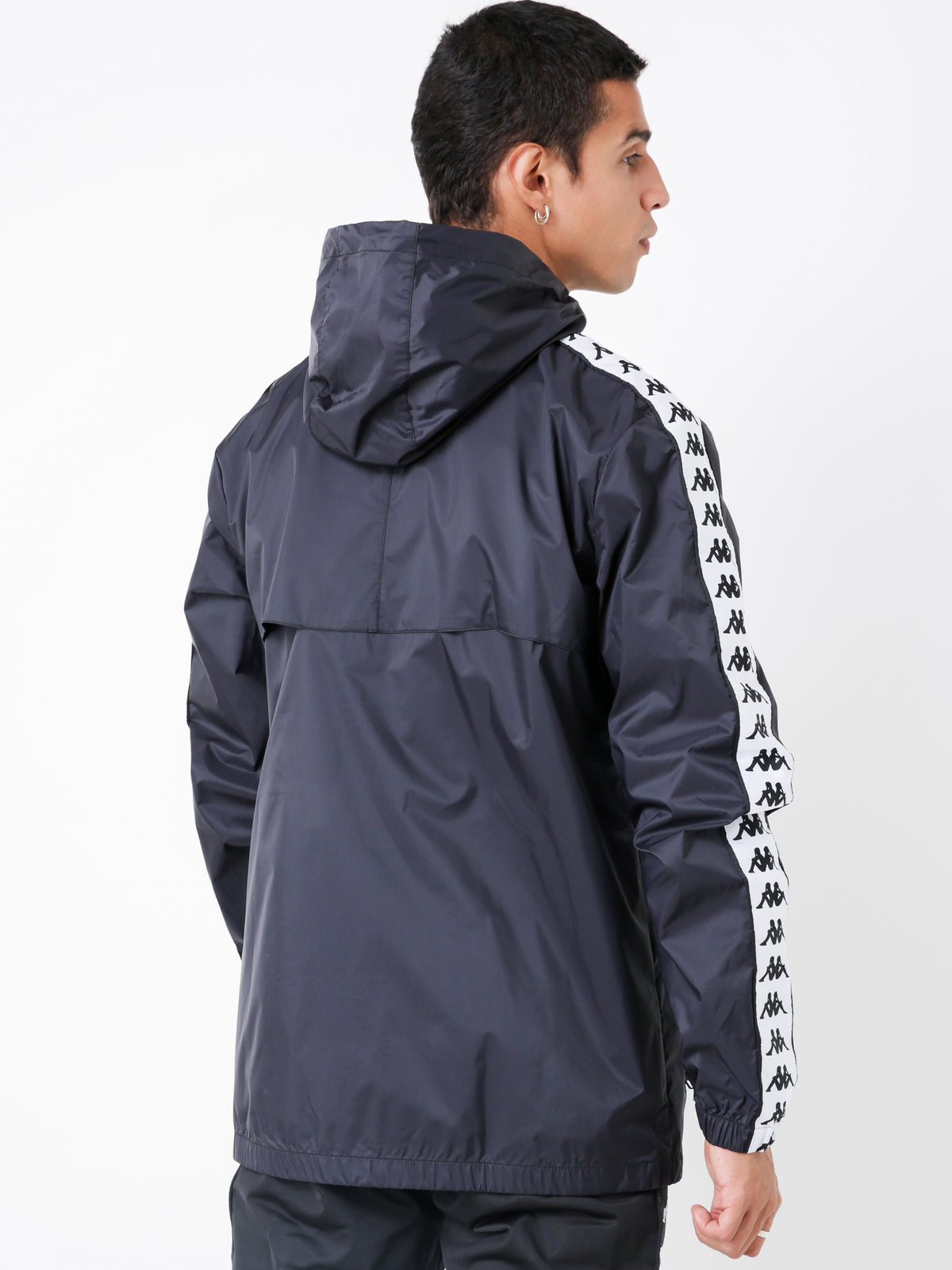 Kappa Banda Dawson Jacket | 901-Black-White