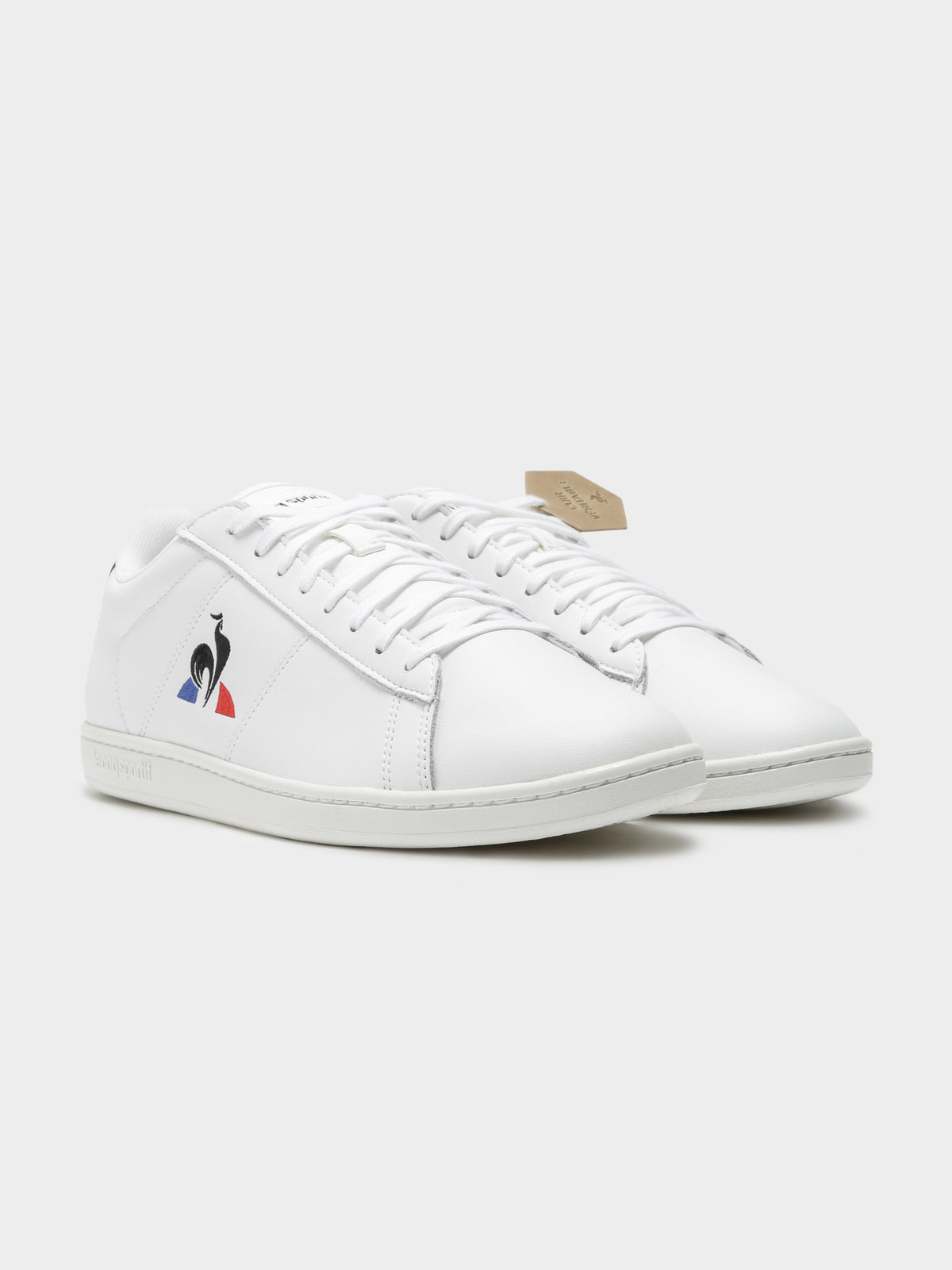 Mens Courtset Sneakers in Optical White &amp; Dress Blue