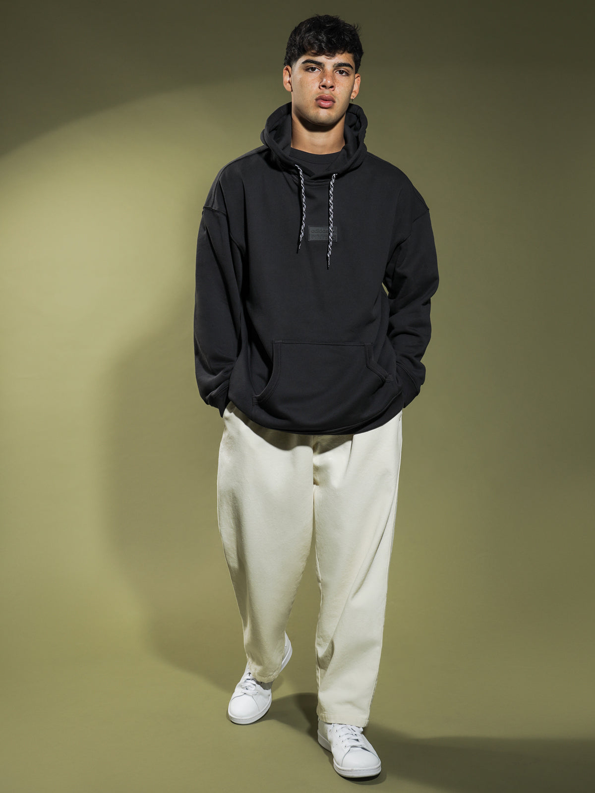 Adidas Silicone Hoodie | Black