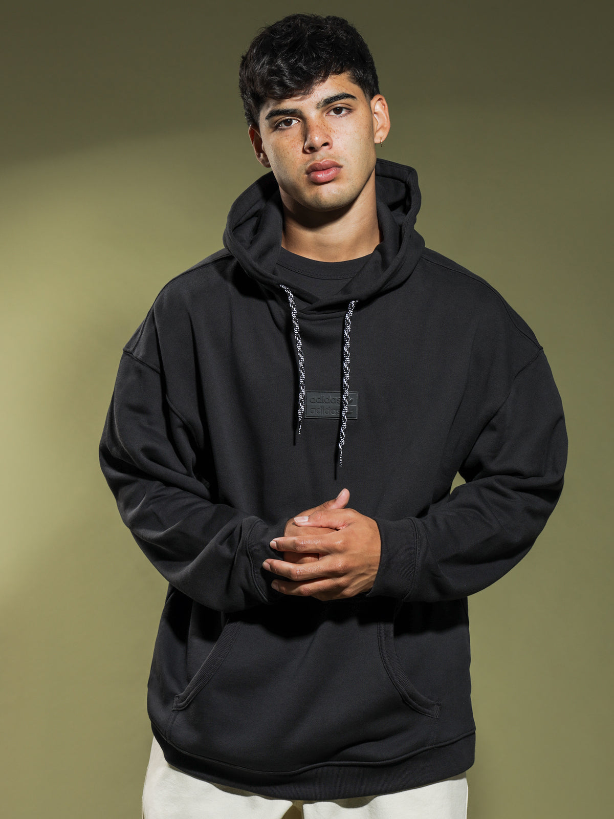 Adidas Silicone Hoodie | Black
