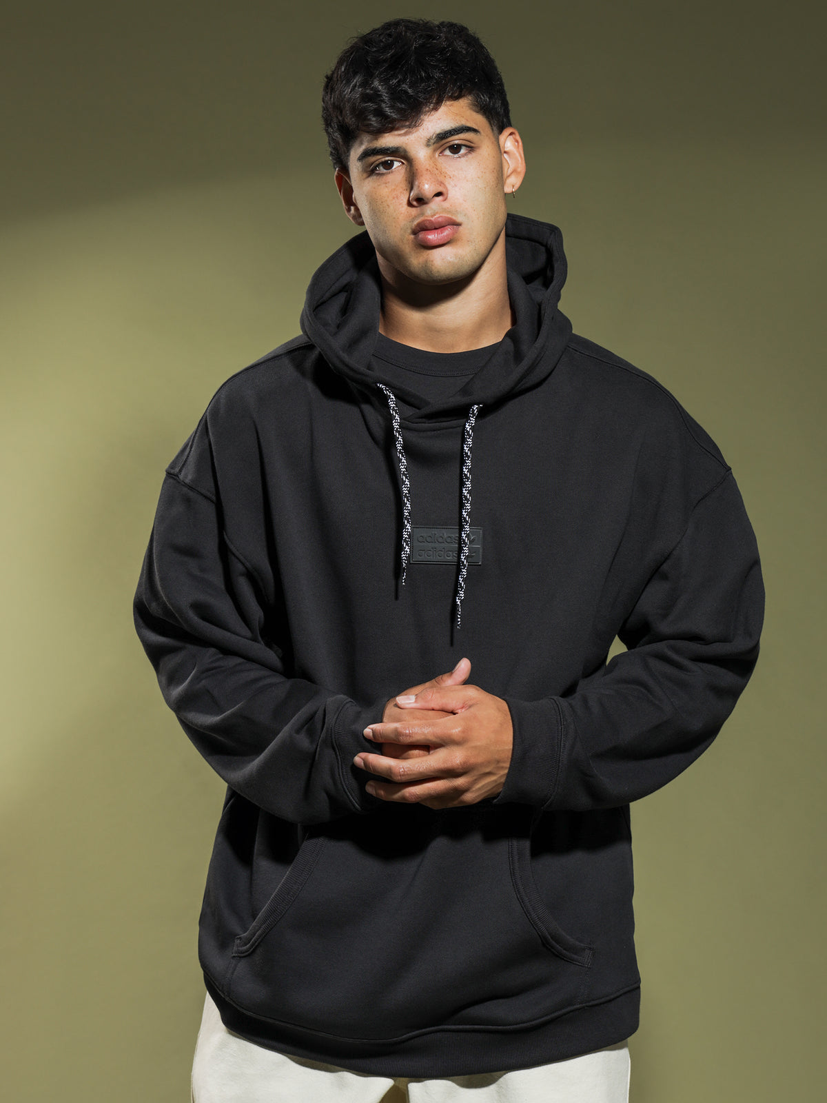 Silicone Hoodie in Black