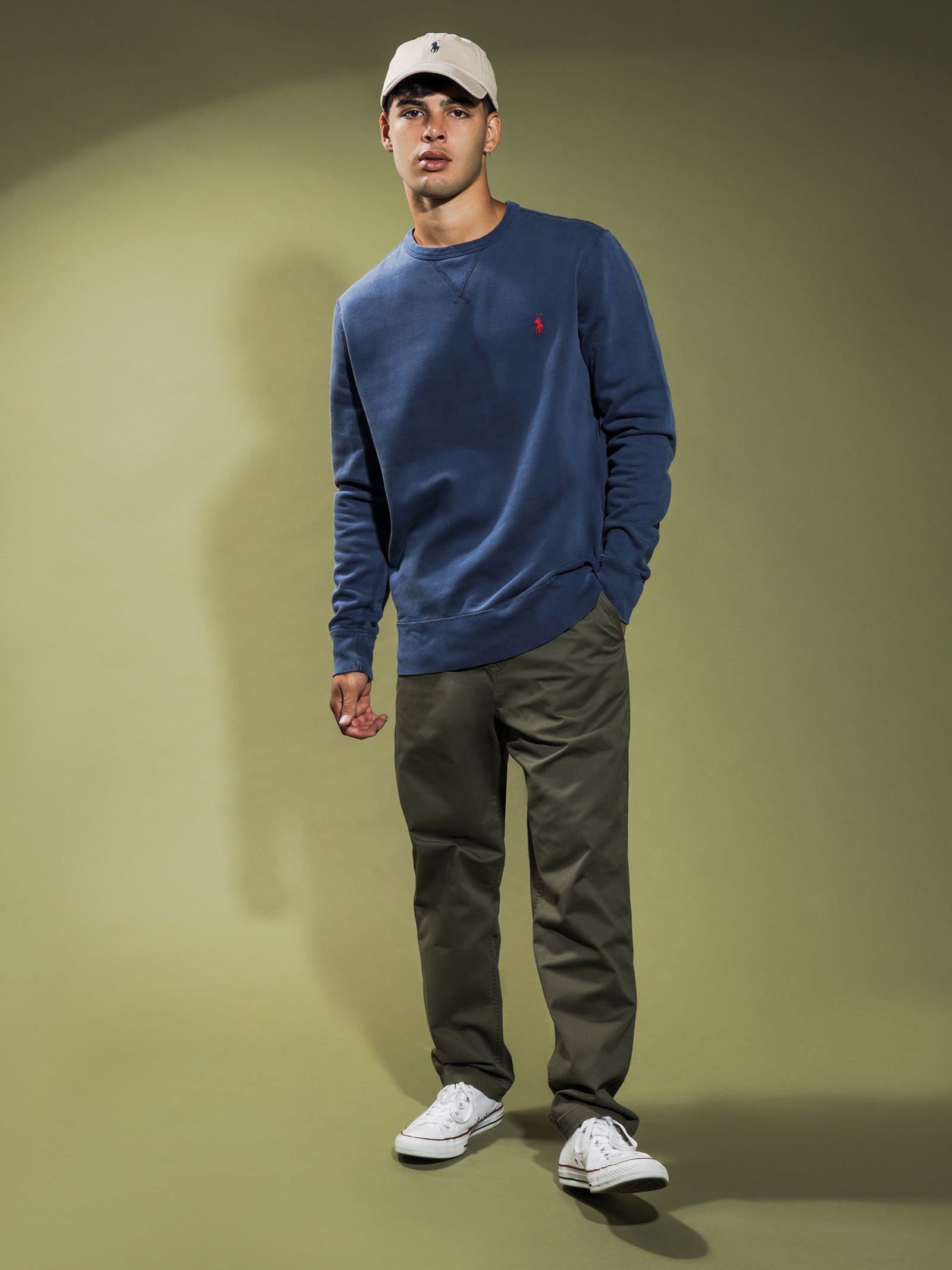 Vintage Fleece Crew Sweater