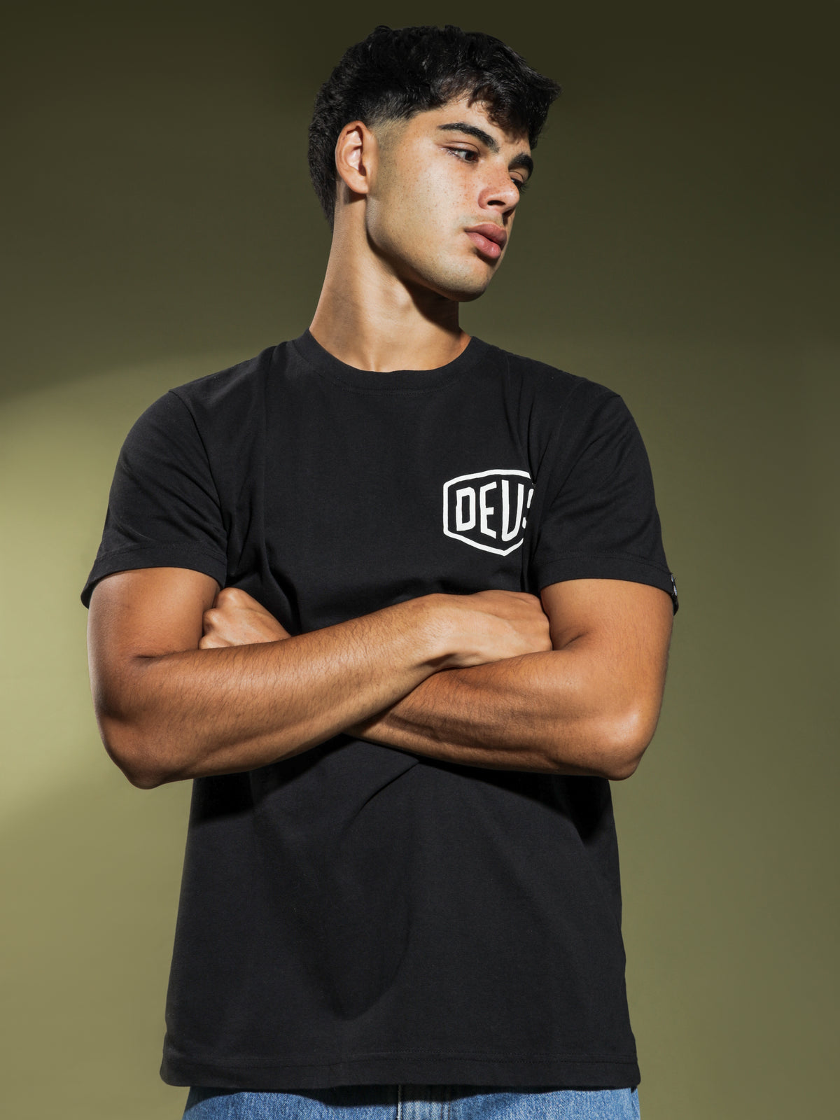 Deus Venice Address T-Shirt | Black