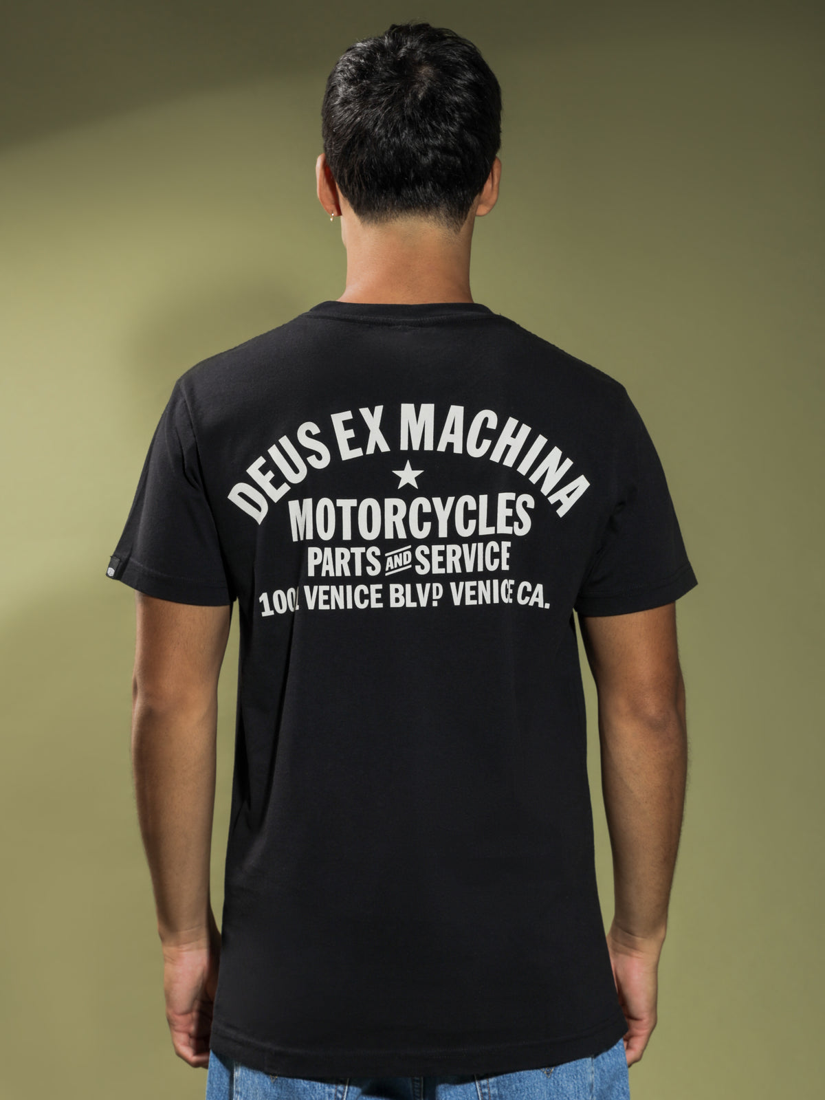 Deus Venice Address T-Shirt | Black