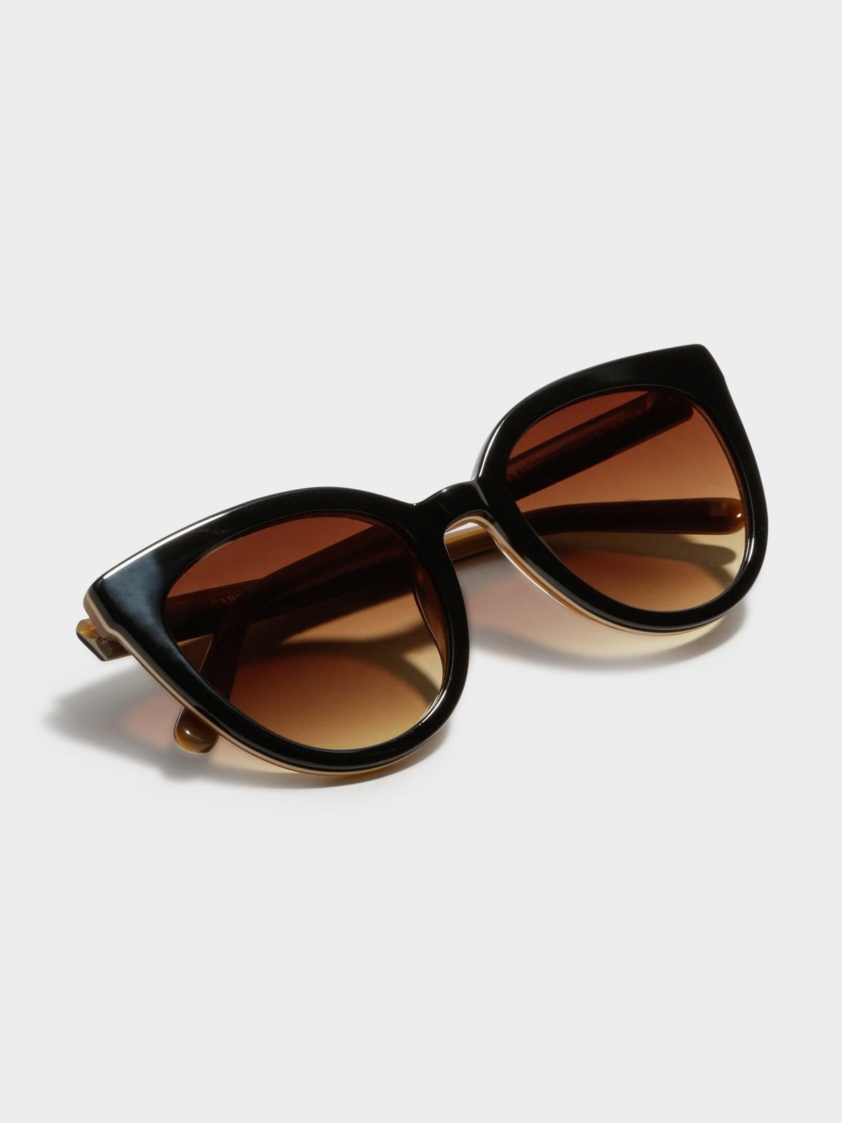 Plush Sunglasses in Brown