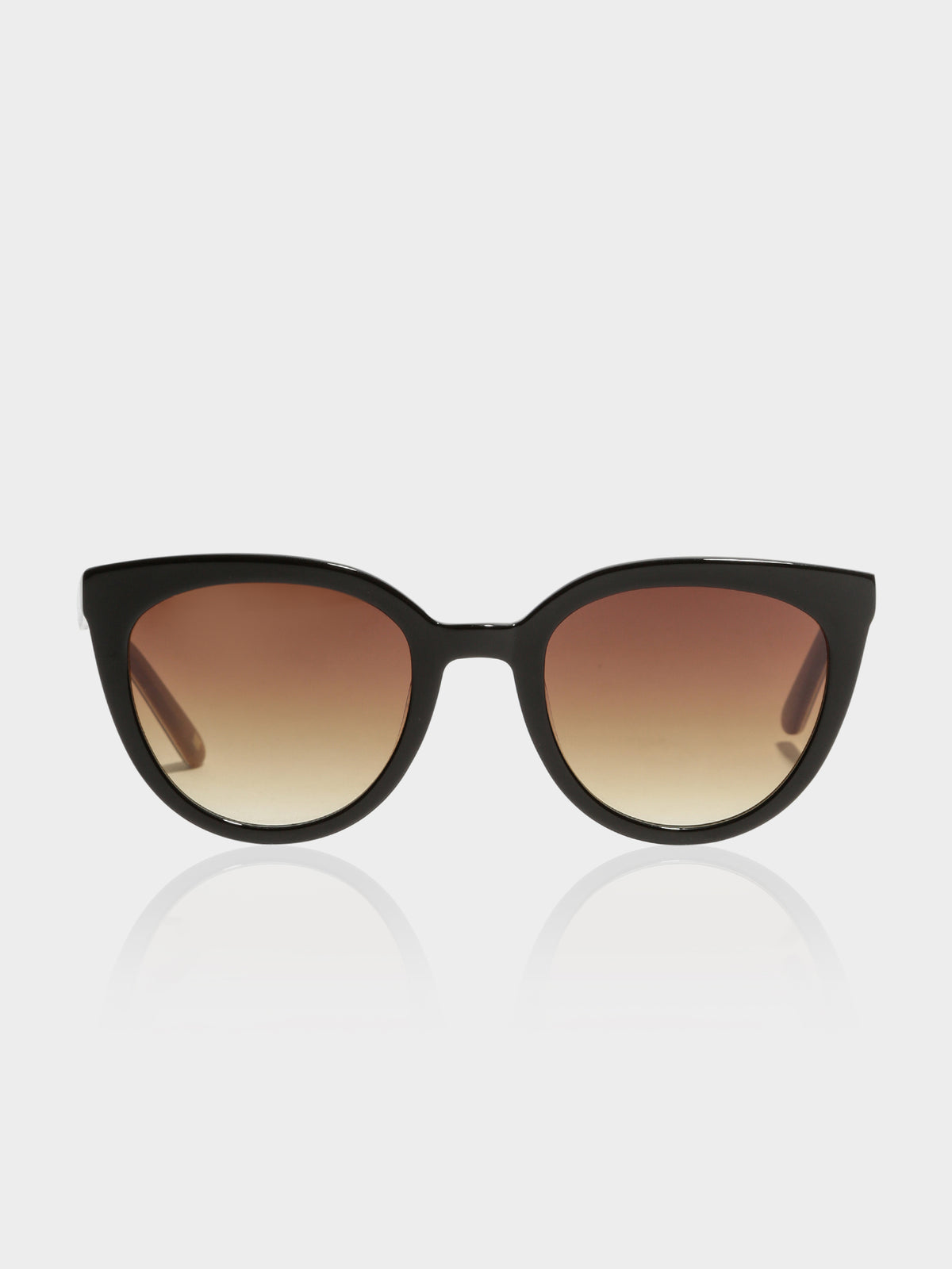 Plush Sunglasses in Brown