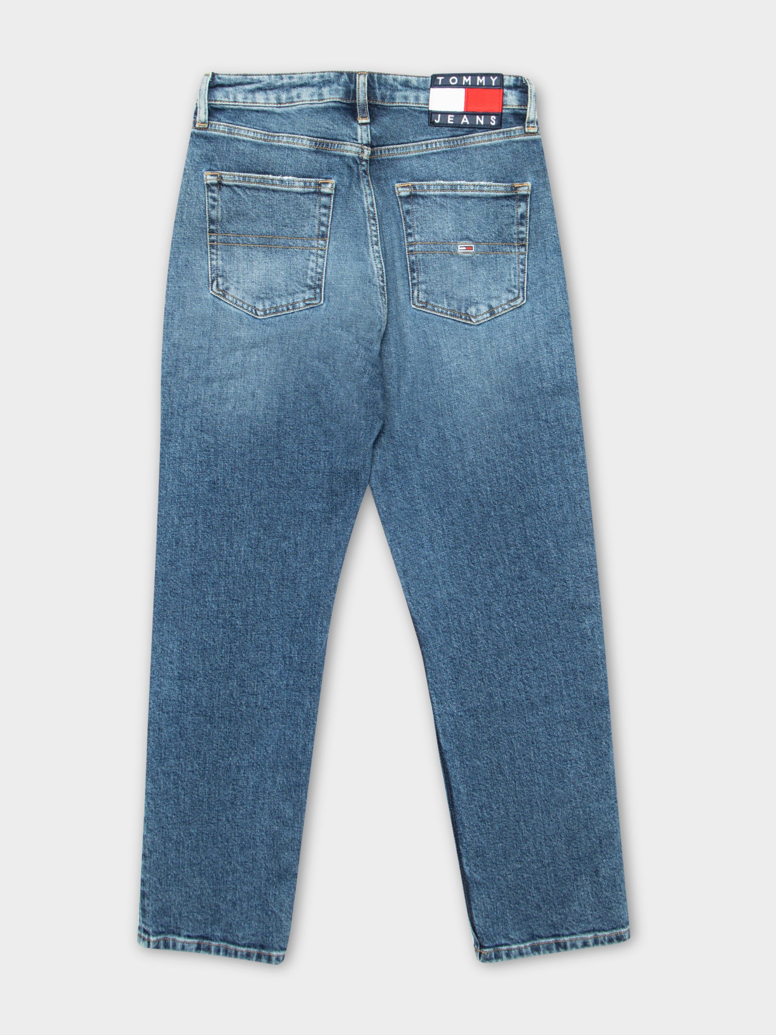 Harper High Rise Straight Leg Ankle Jeans