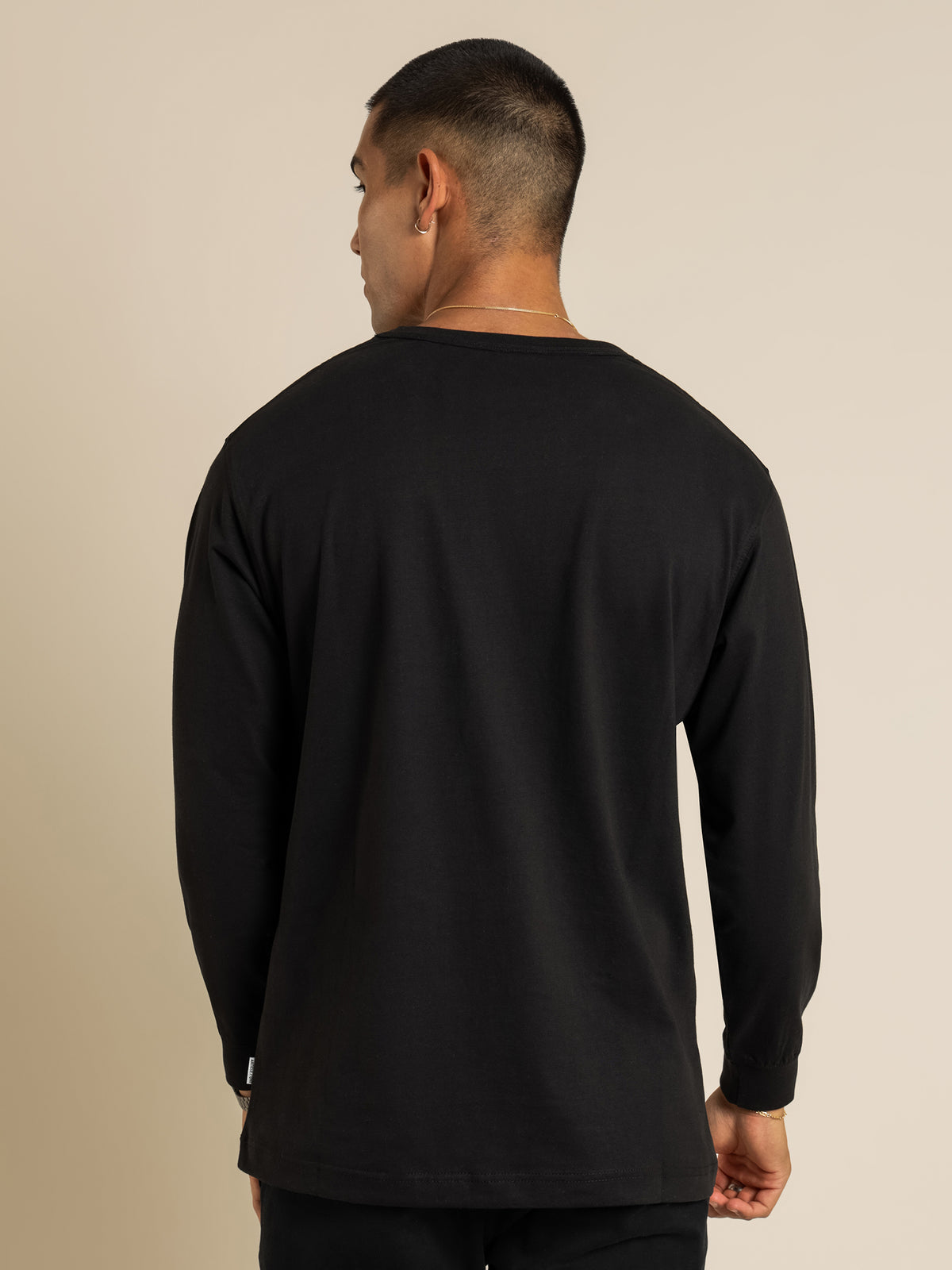 Article One Heavyweight Longsleeve Crew | Black
