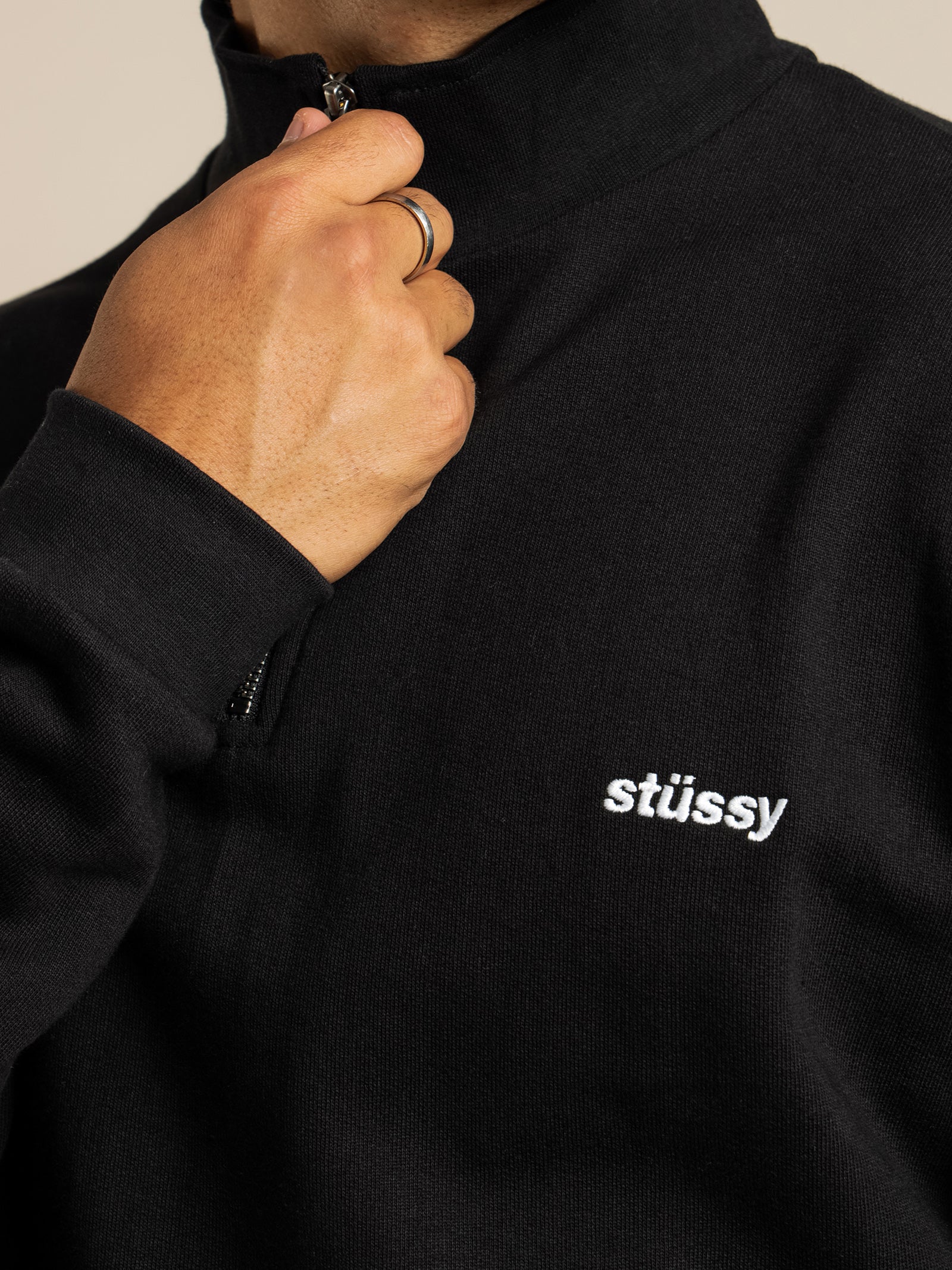 Miles 1/4 Zip Fleece Jumper