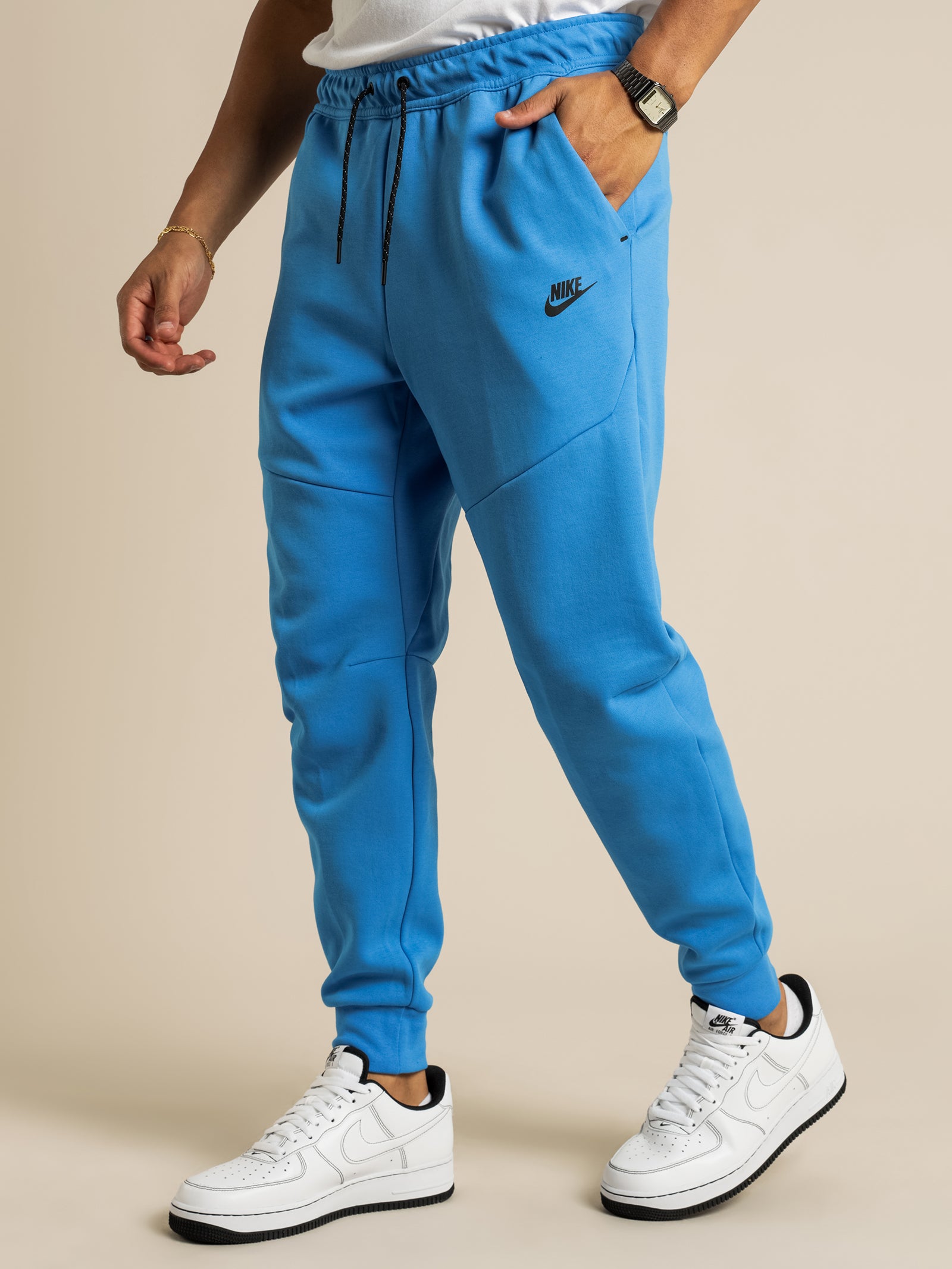 Blue Jogger Tech Pants Nike Pants Jogging Nike Blue Nike Blue Tech