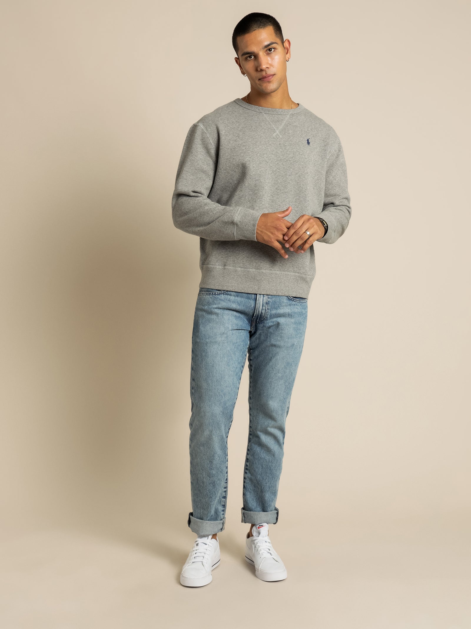 Long Sleeve Crew Sweater