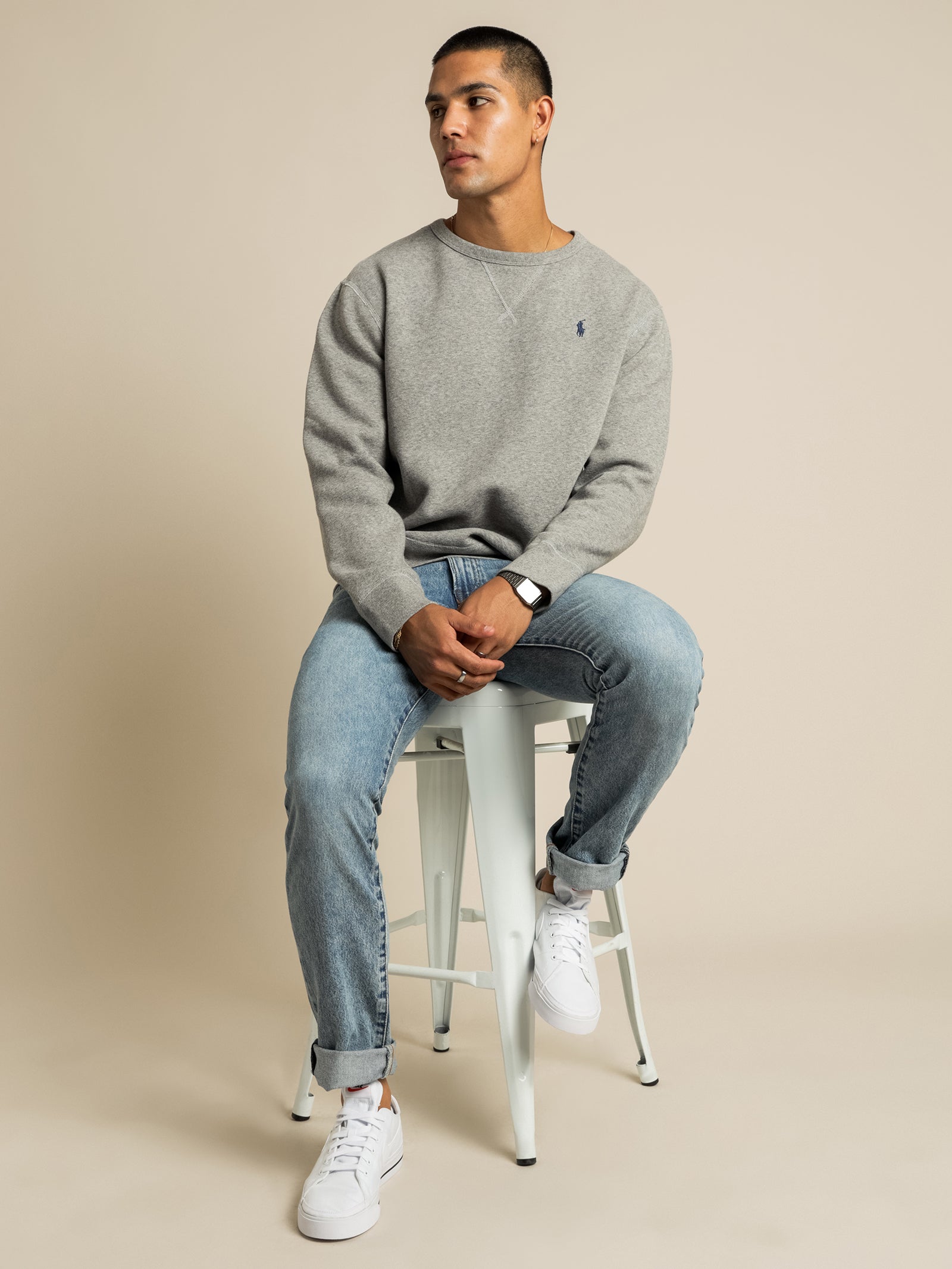 Long Sleeve Crew Sweater