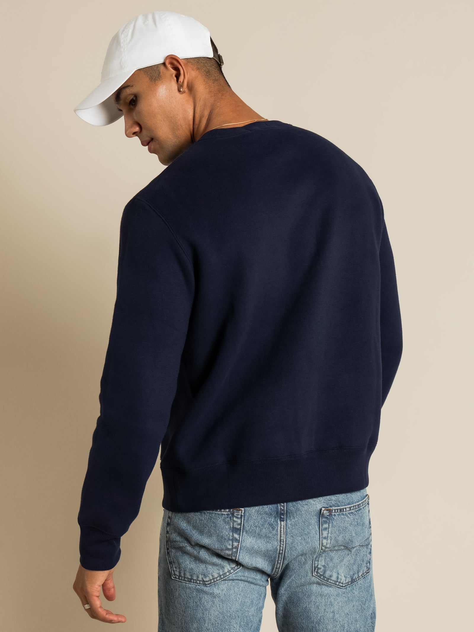 Long Sleeve Crew Fleece Sweater