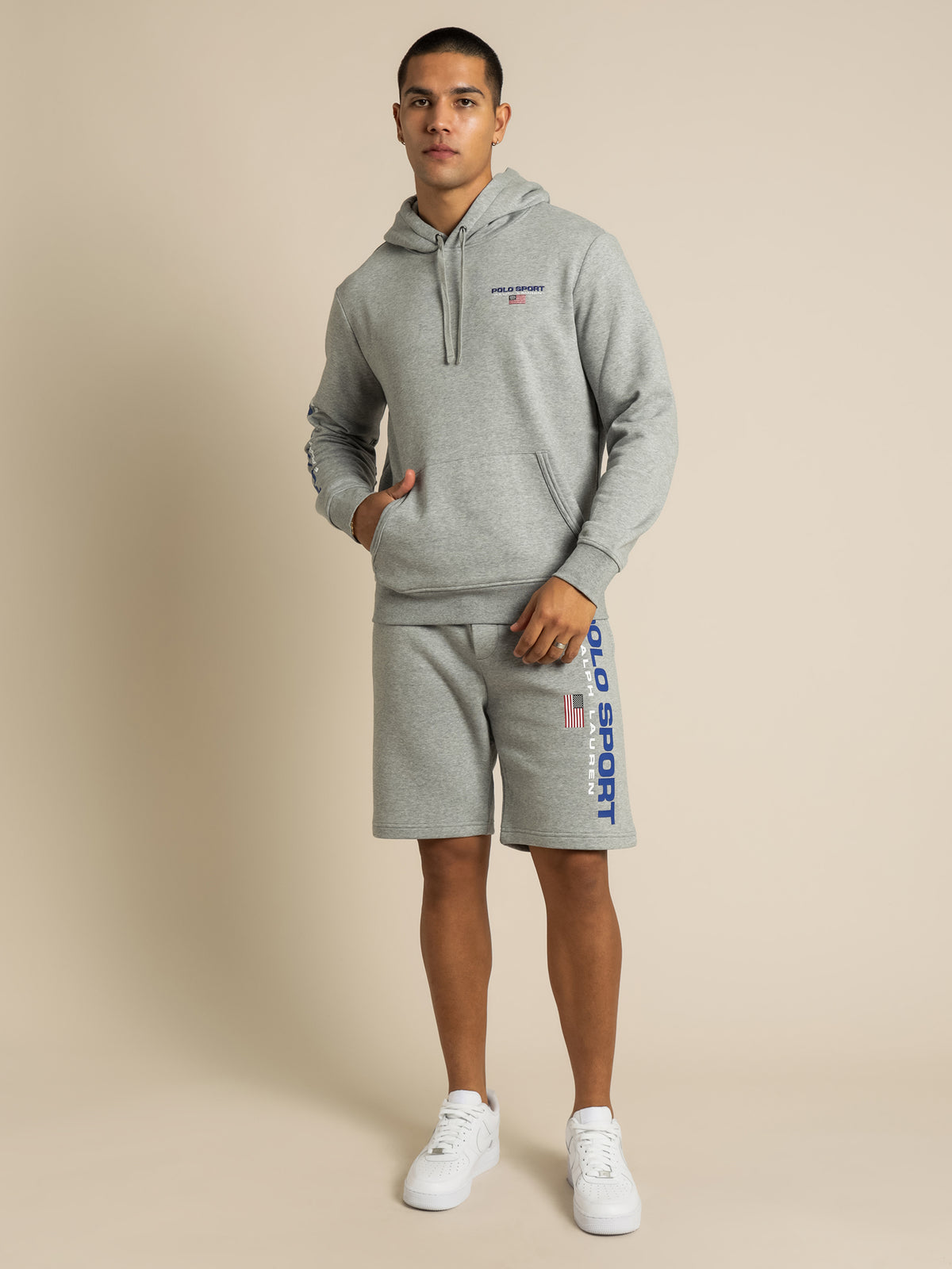 Polo Sport Icon Shorts in Andover Heather