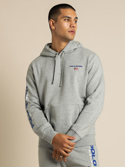 Logo Print Hoodie