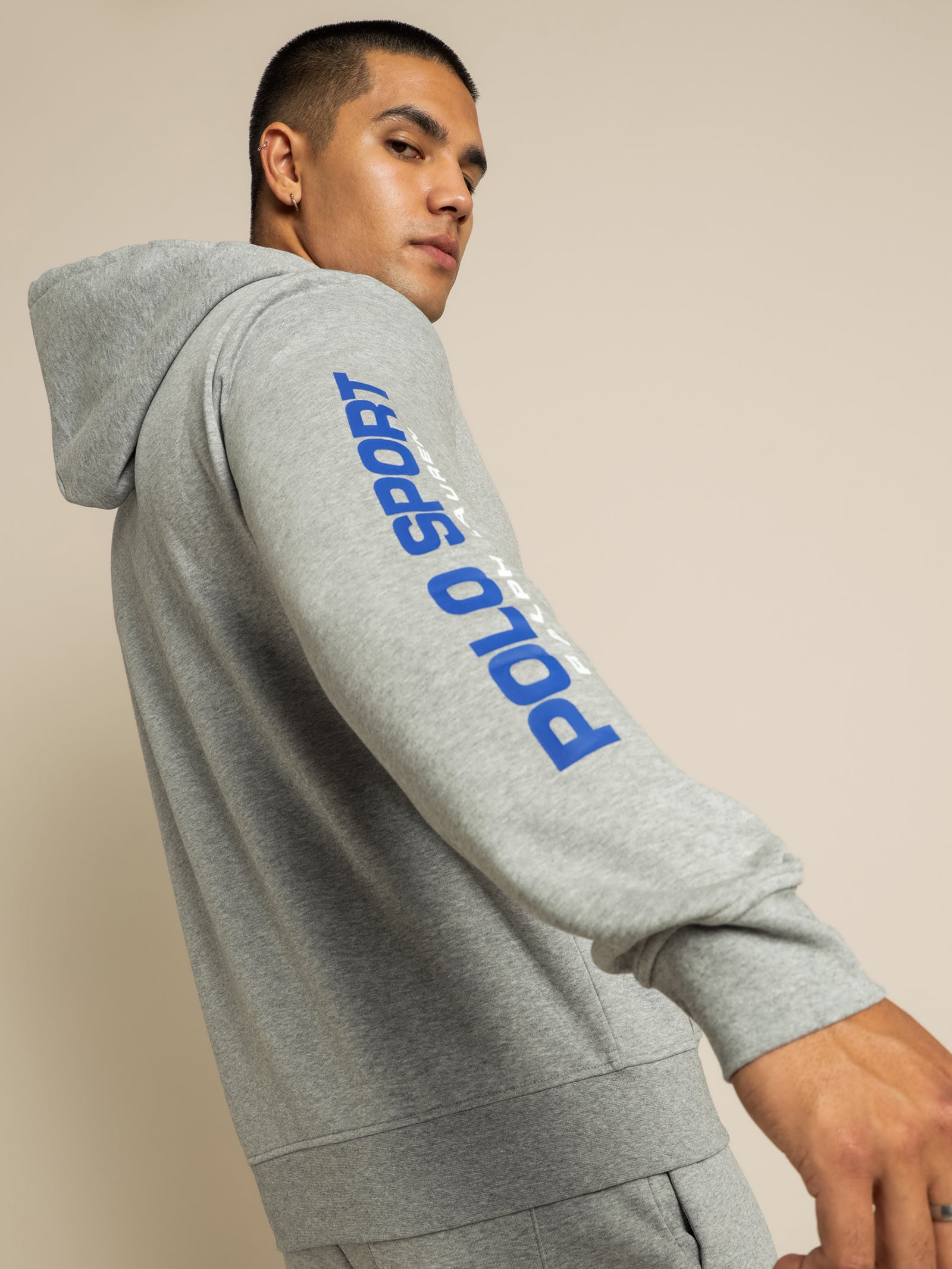 Logo Print Hoodie