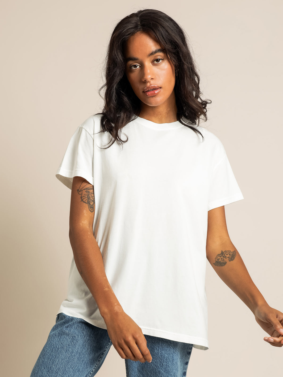 Tina T-Shirt in Off White