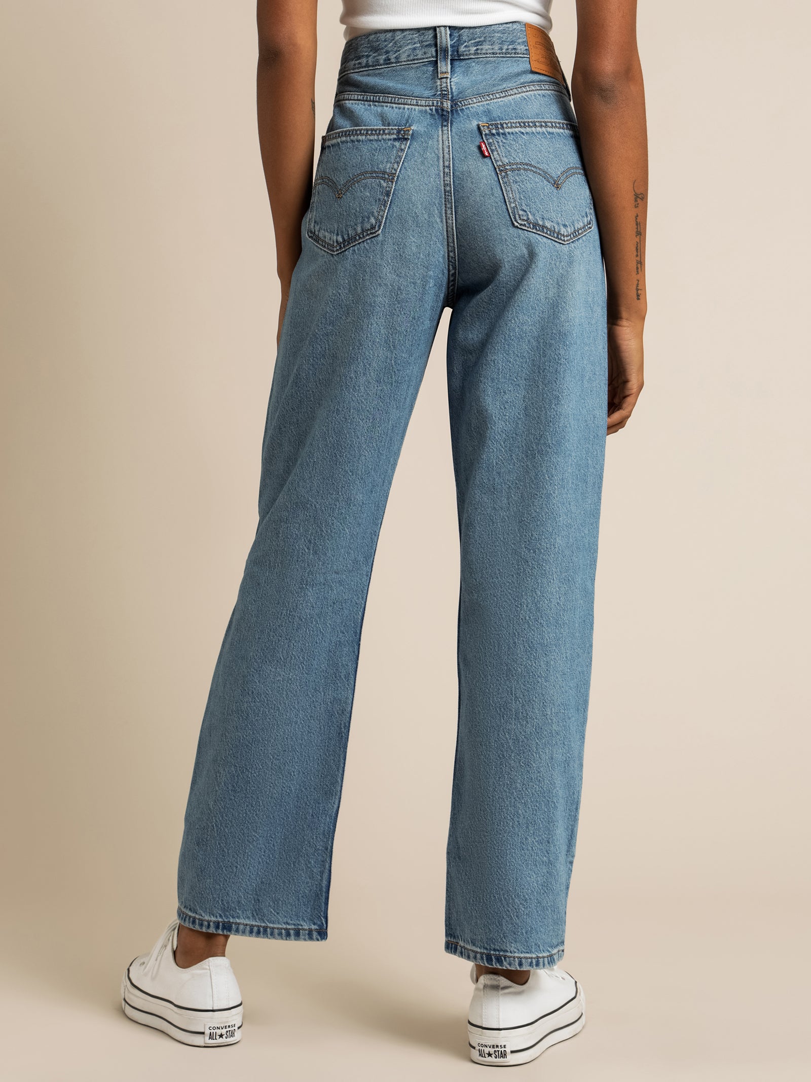 Loose Straight Leg Jeans