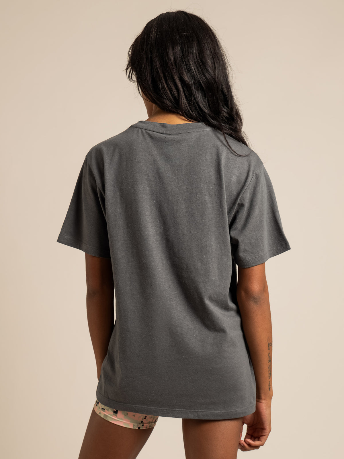 Combat T-Shirt in Charcoal