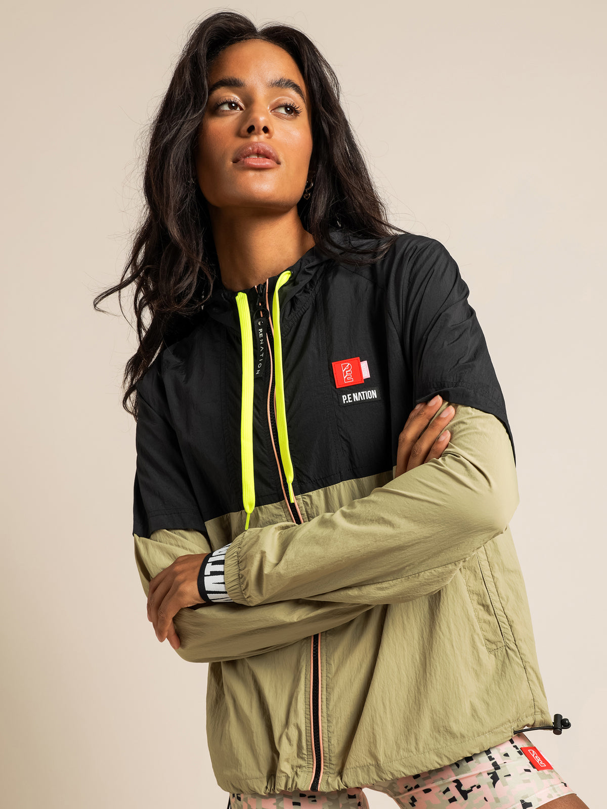 Propel Jacket in Olive Gray