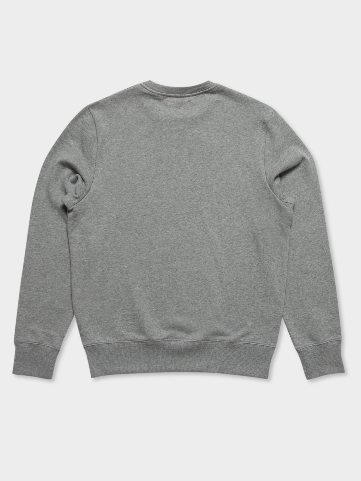 Embroidered Sweat in Steel Marle