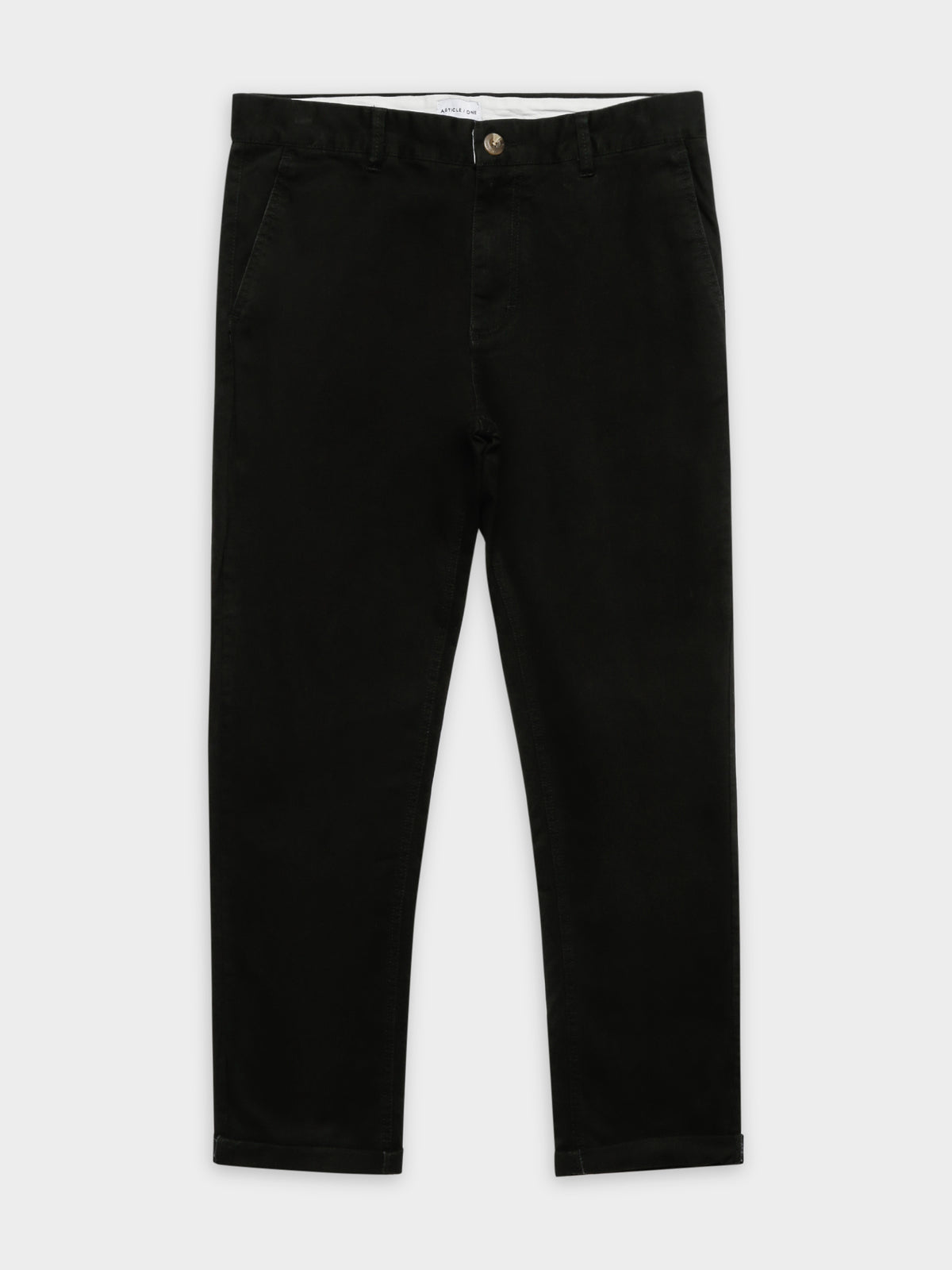 Hunter Chino Pants in Black