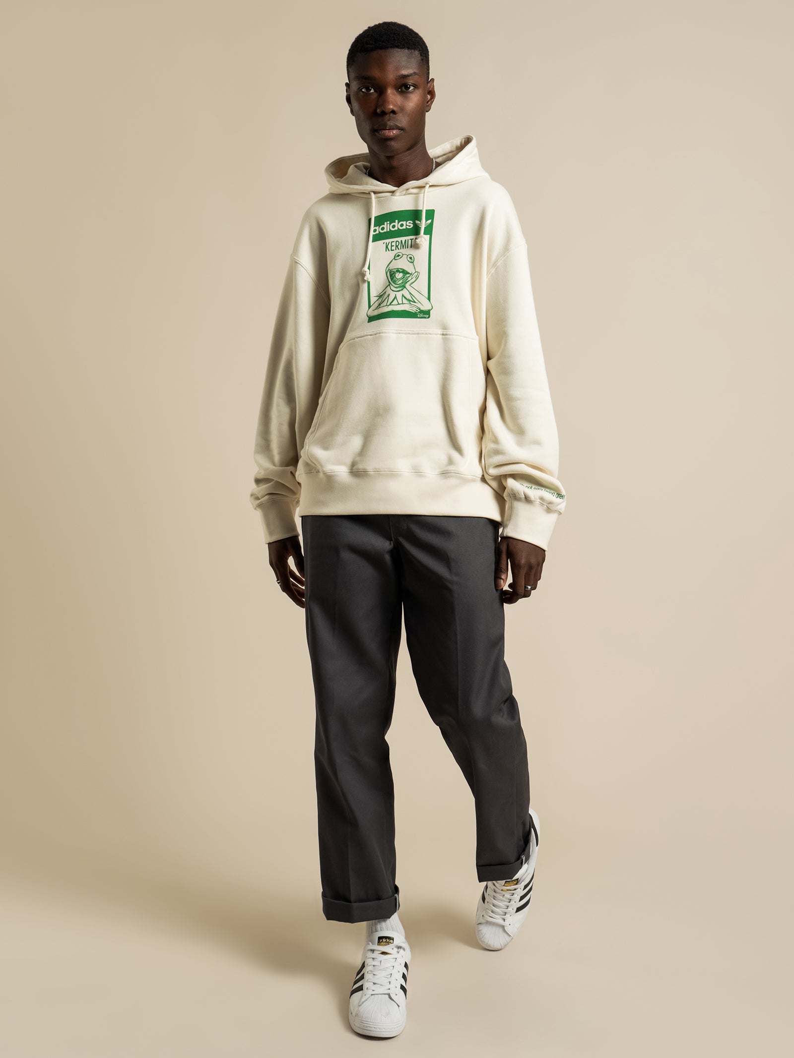 Adidas Jacket Adidas Kermit Collection Adidas Kermit Hoodie White