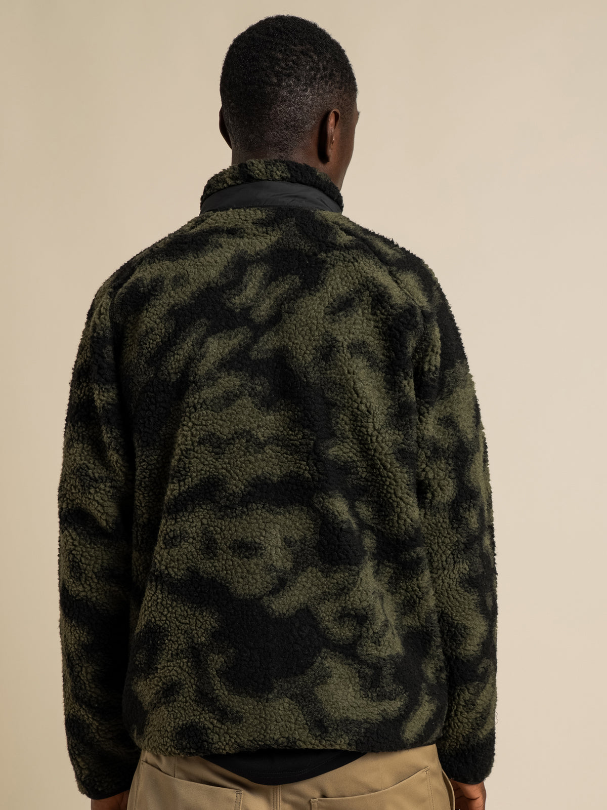 Prentis Liner Sherpa Jacket in Camouflage