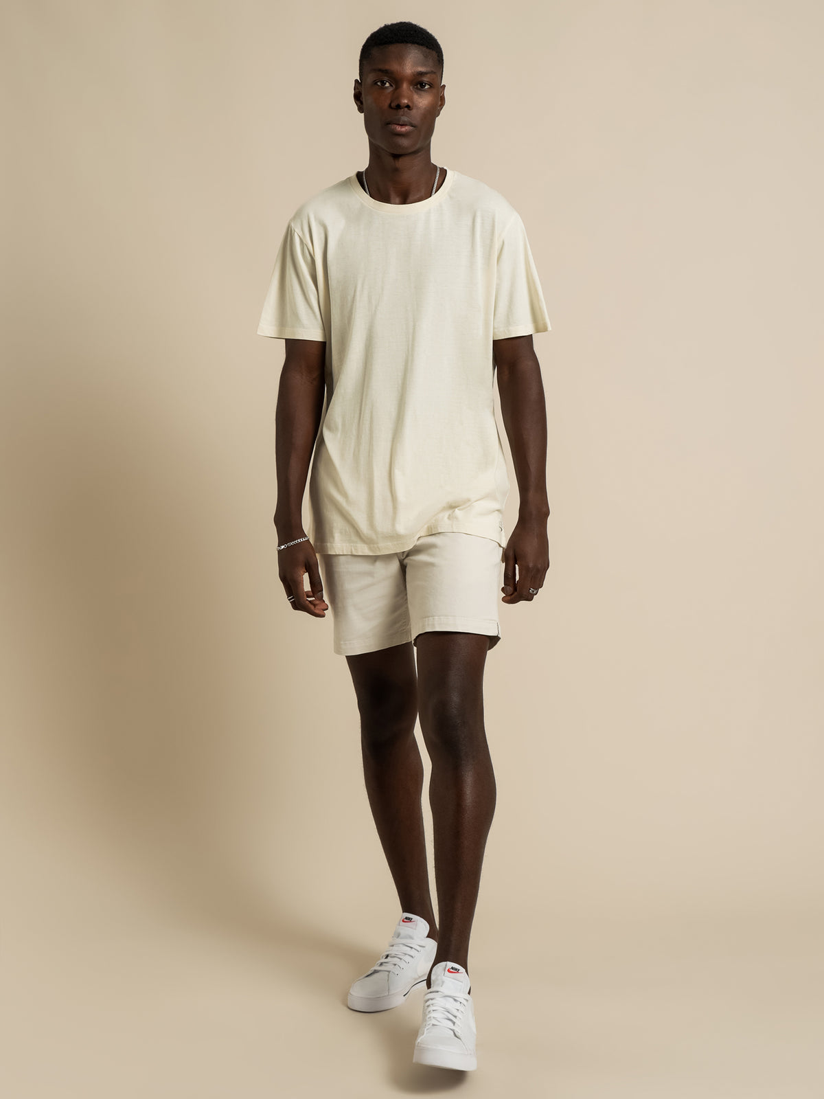 Academy Brand Blizzard Wash T-Shirt | Oyster