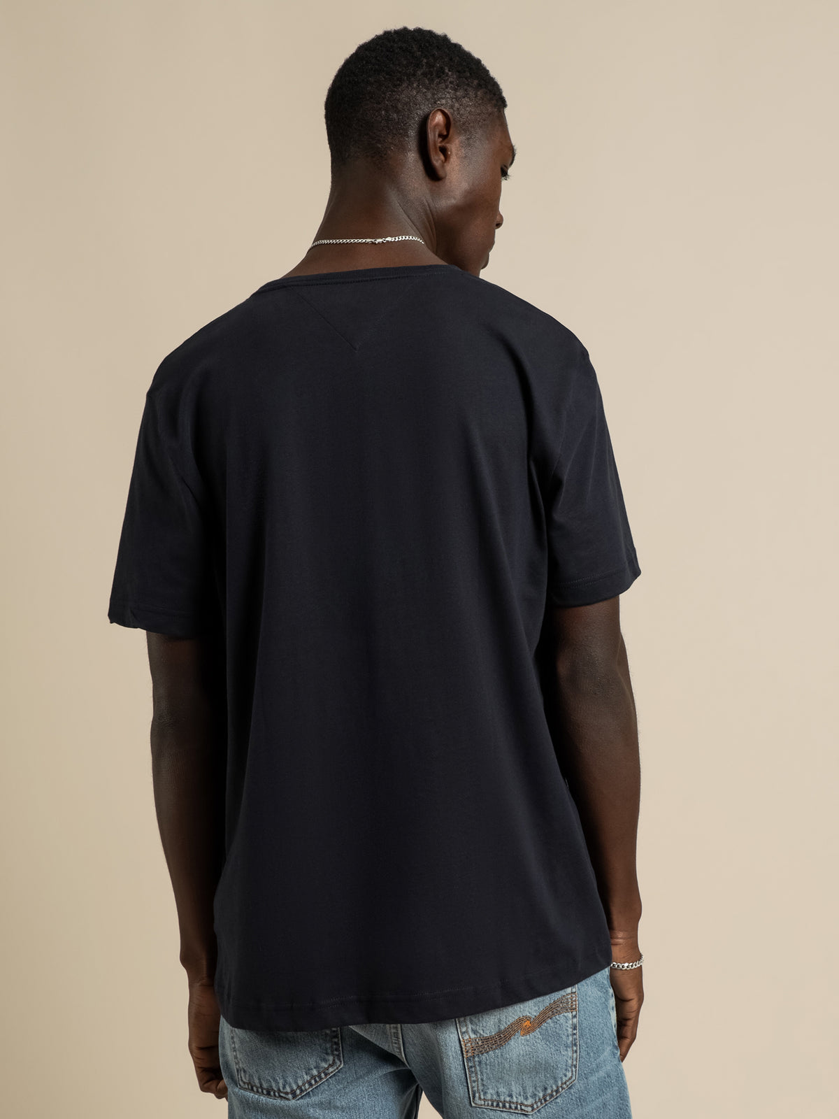 May Crew Neck T-Shirt in Navy