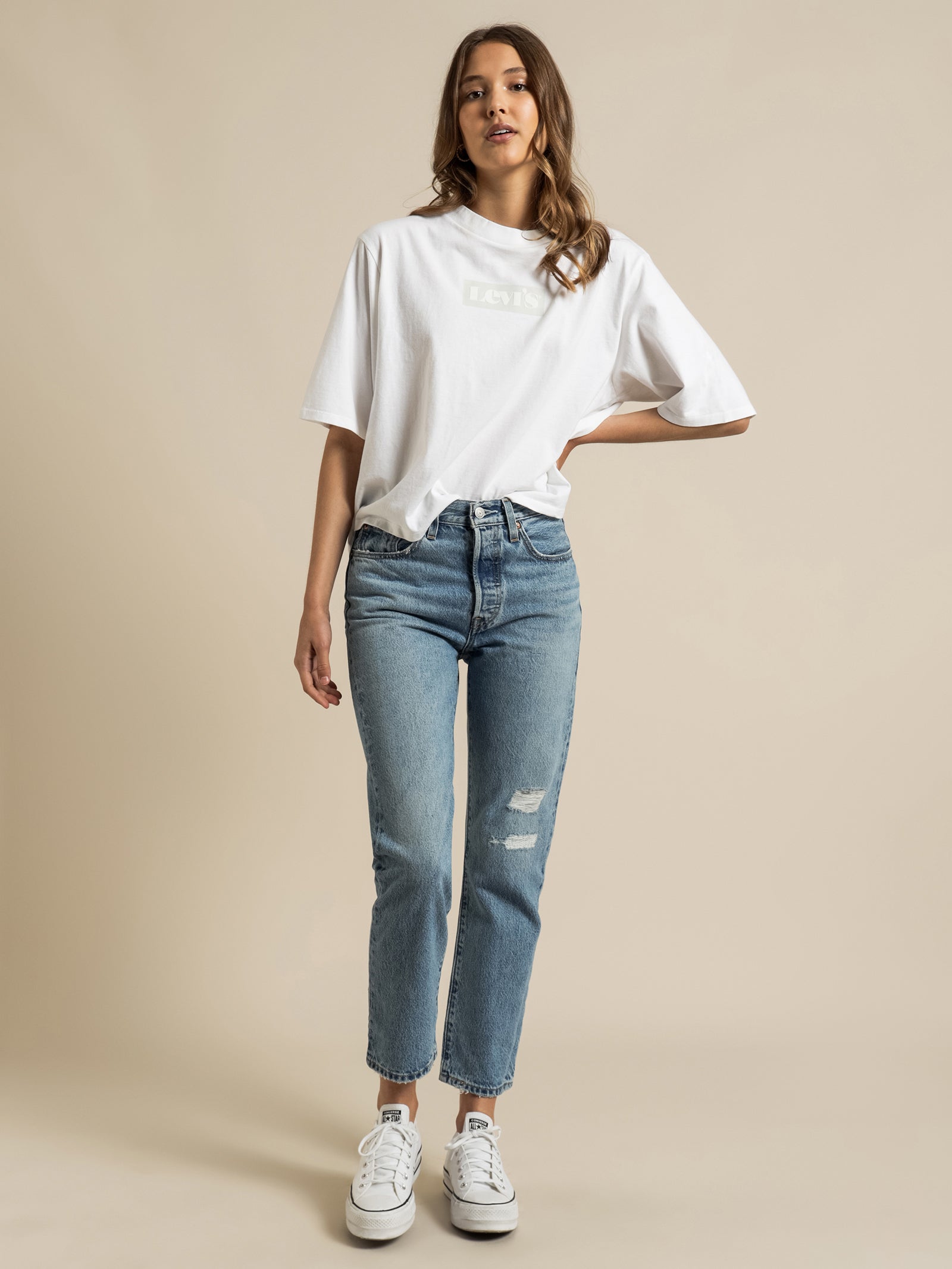 501 Original Cropped Jeans