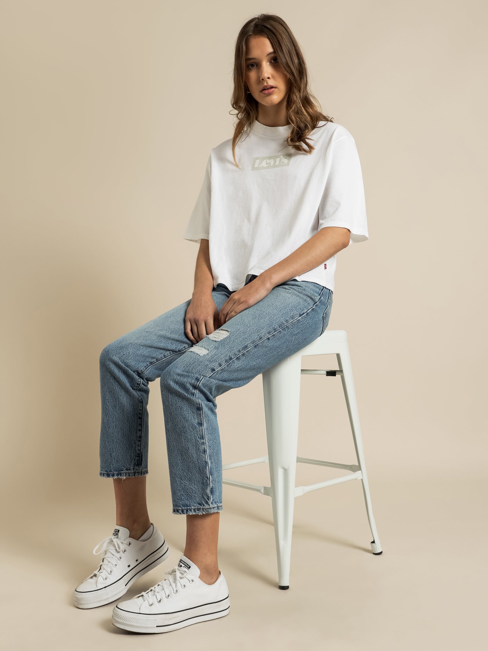 501 Original Cropped Jeans