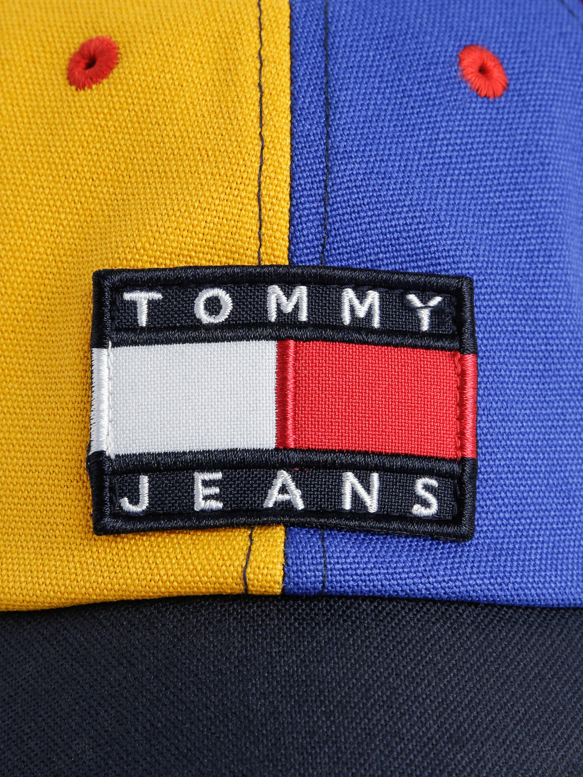TJM Heritage Cap in Yellow Blue &amp; Red