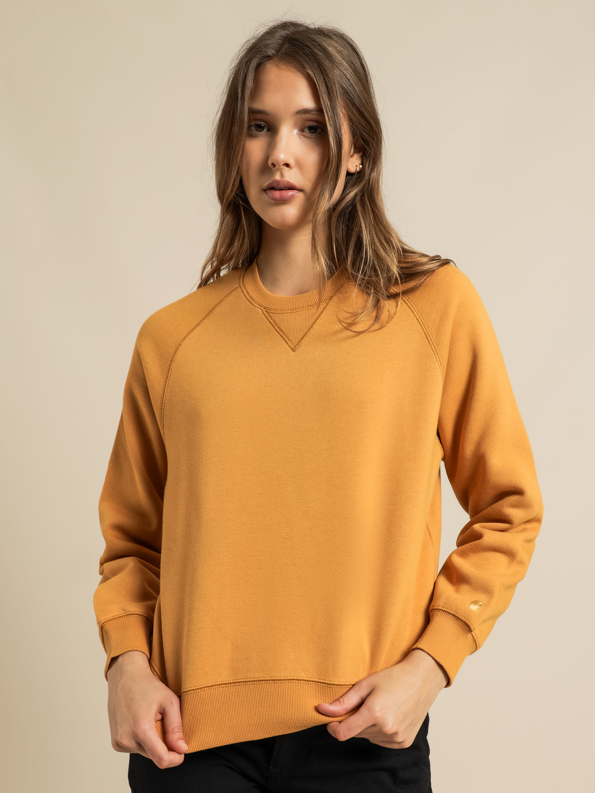 Chase Sweatshirt in Gold