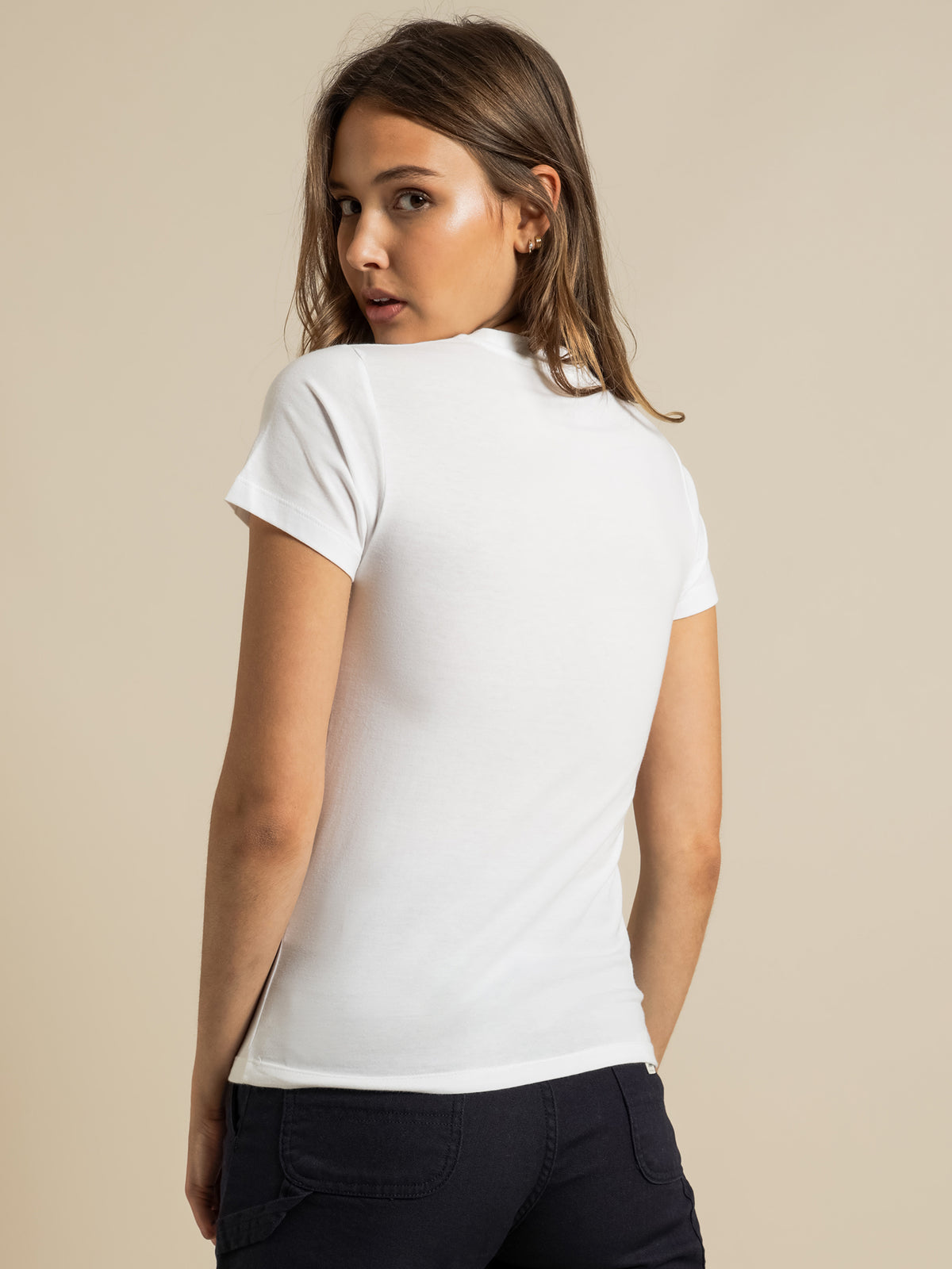 Reverse T-Shirt in White