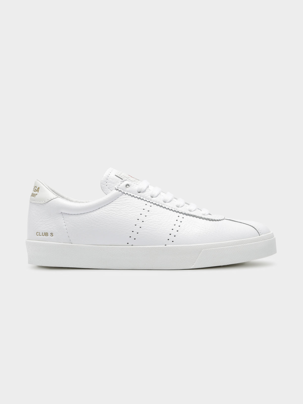 Unisex 2869 Club Comfleau Japan Sneaker in White