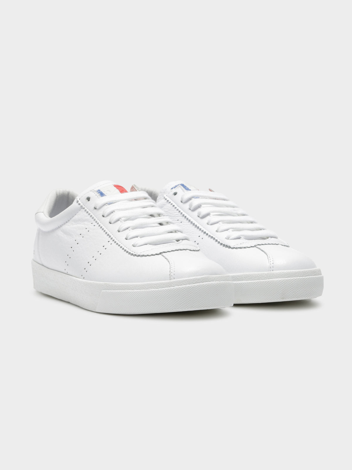 Unisex 2869 Club Comfleau France Sneaker in White