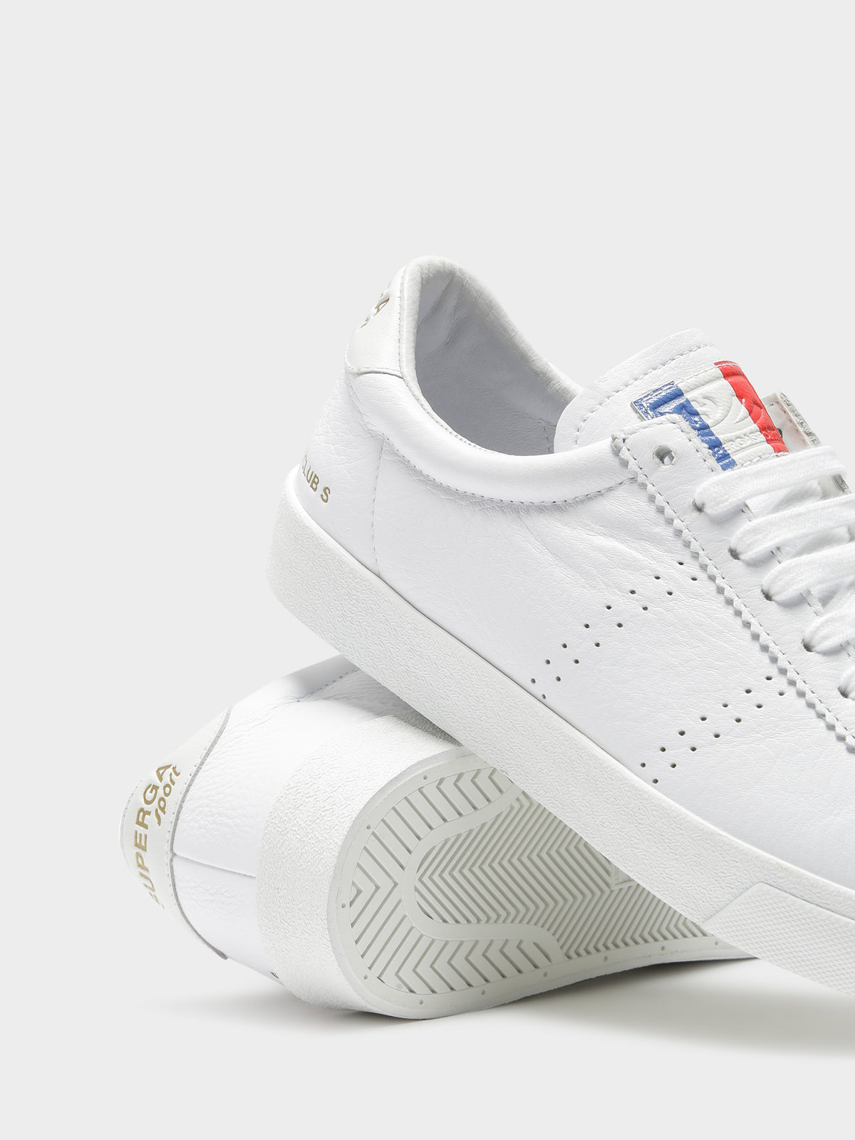 Unisex 2869 Club Comfleau France Sneaker in White