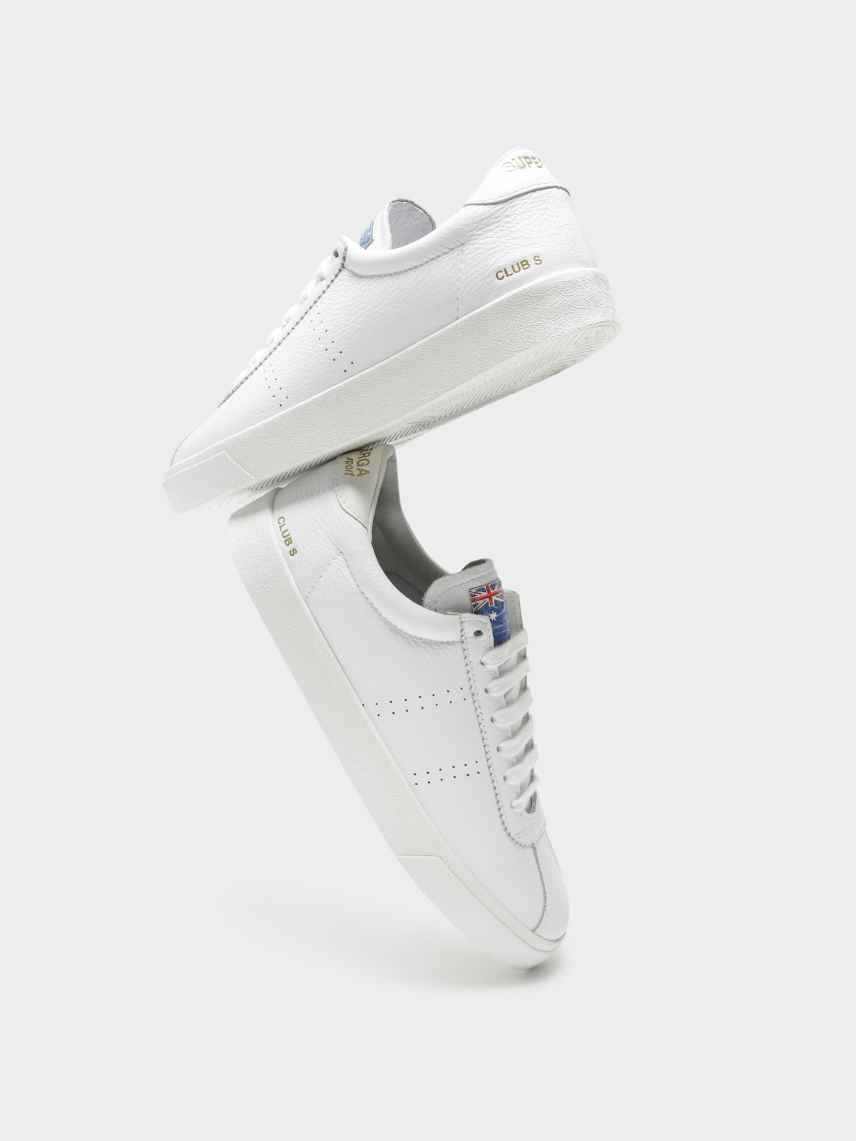 Unisex 2869 Club Comfleau Australia Sneaker in White