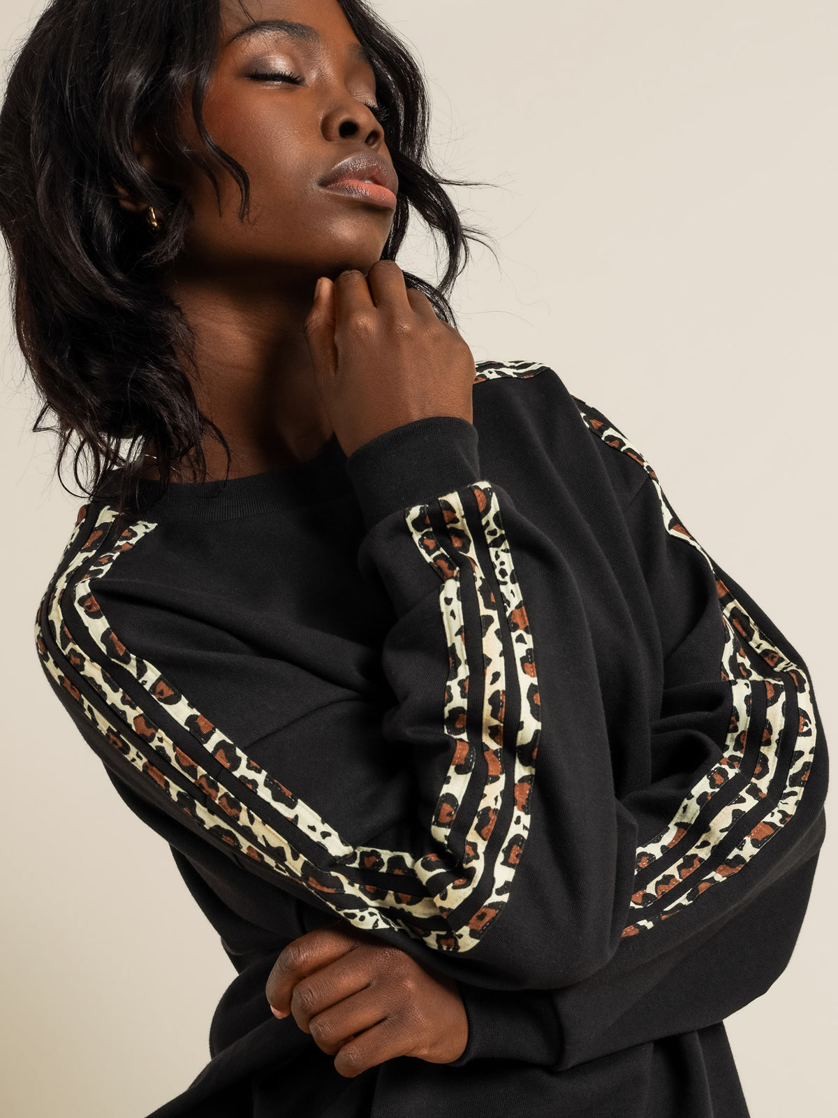 Adidas Crew Sweatshirt | Black