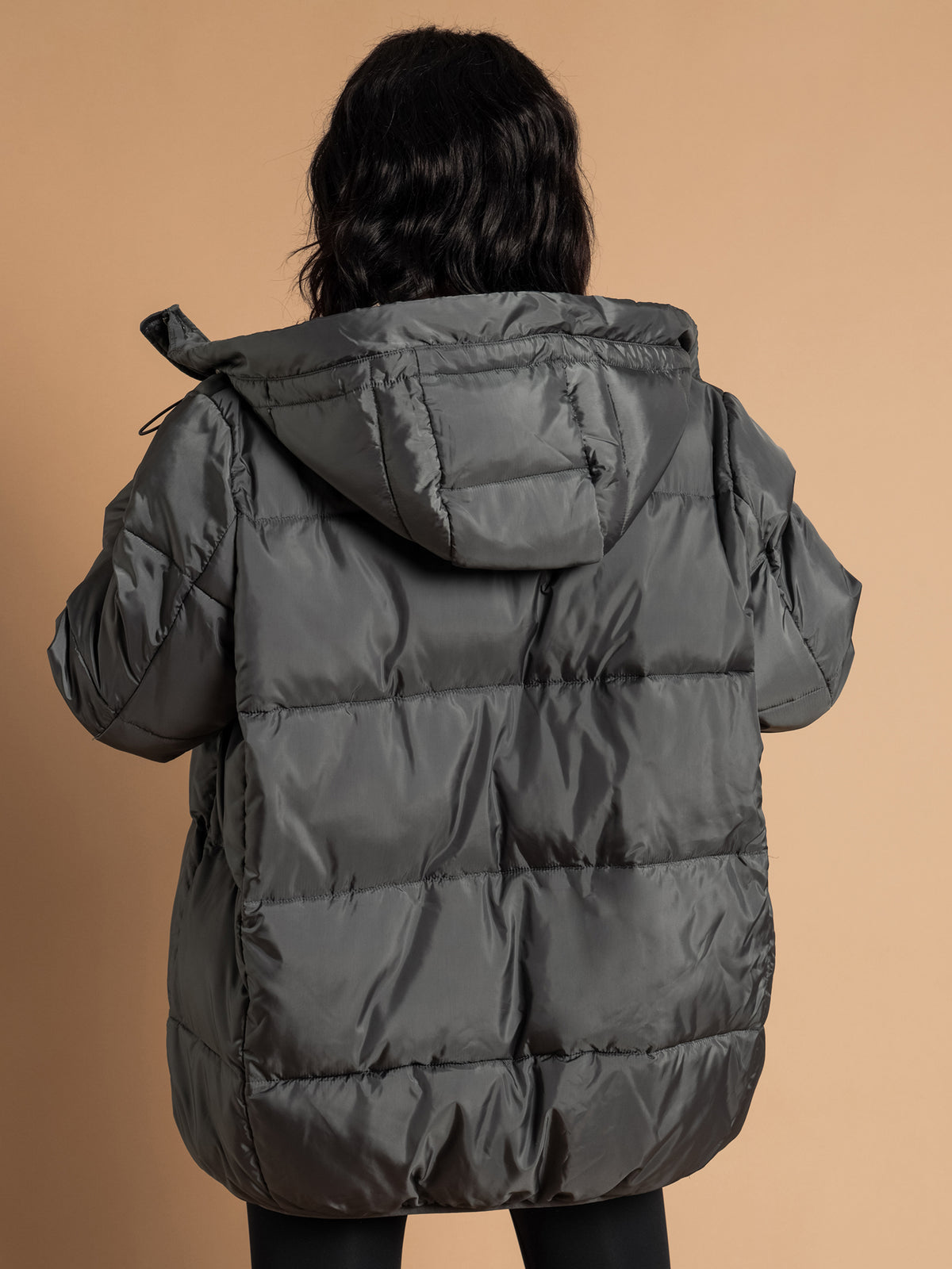 Momentum Puffer Jacket in Charcoal