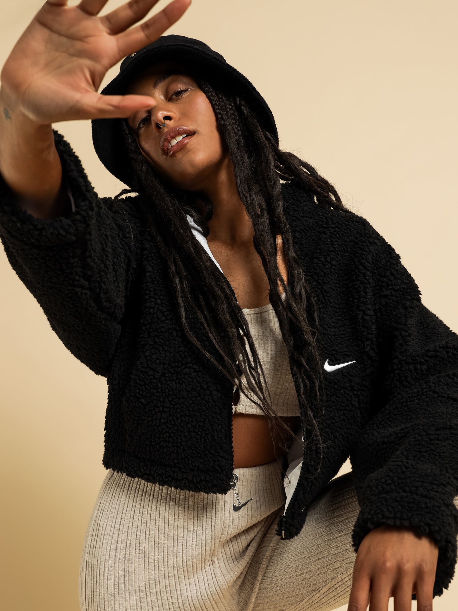 Sportswear Swoosh Sherpa Jacket