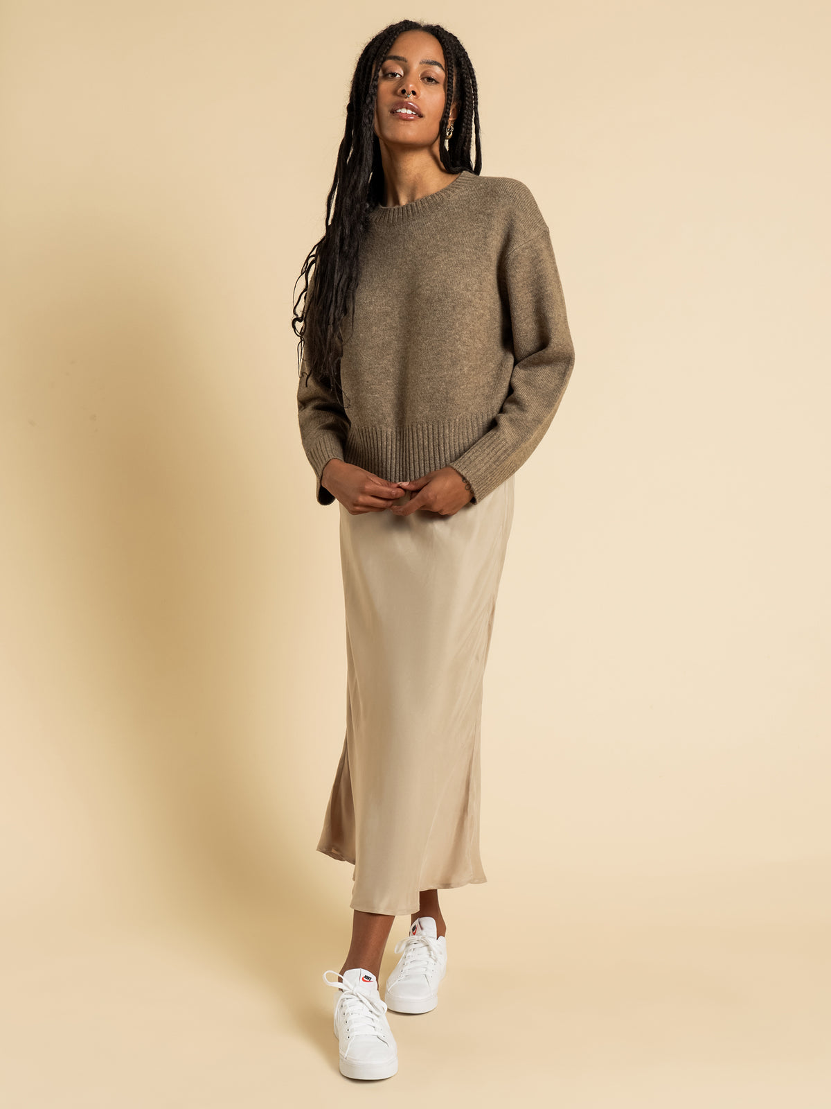 Nude Lucy Ari Knit Jumper | Mocha