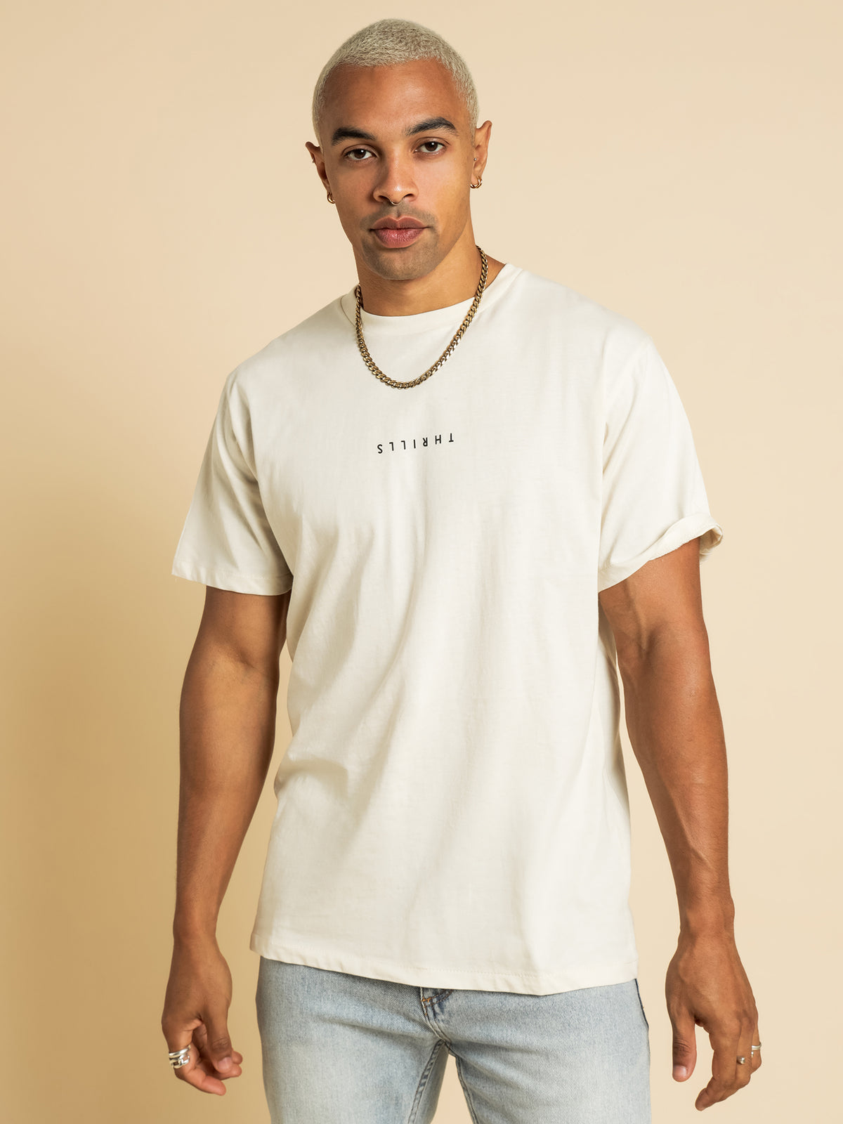Minimal T-Shirt in Unbleached White