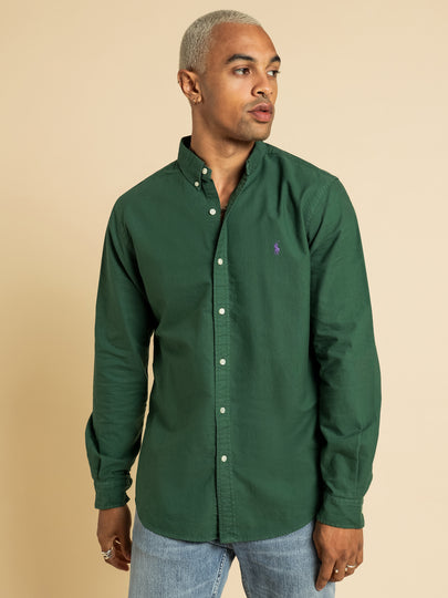 Slim Fit Button Up Shirt