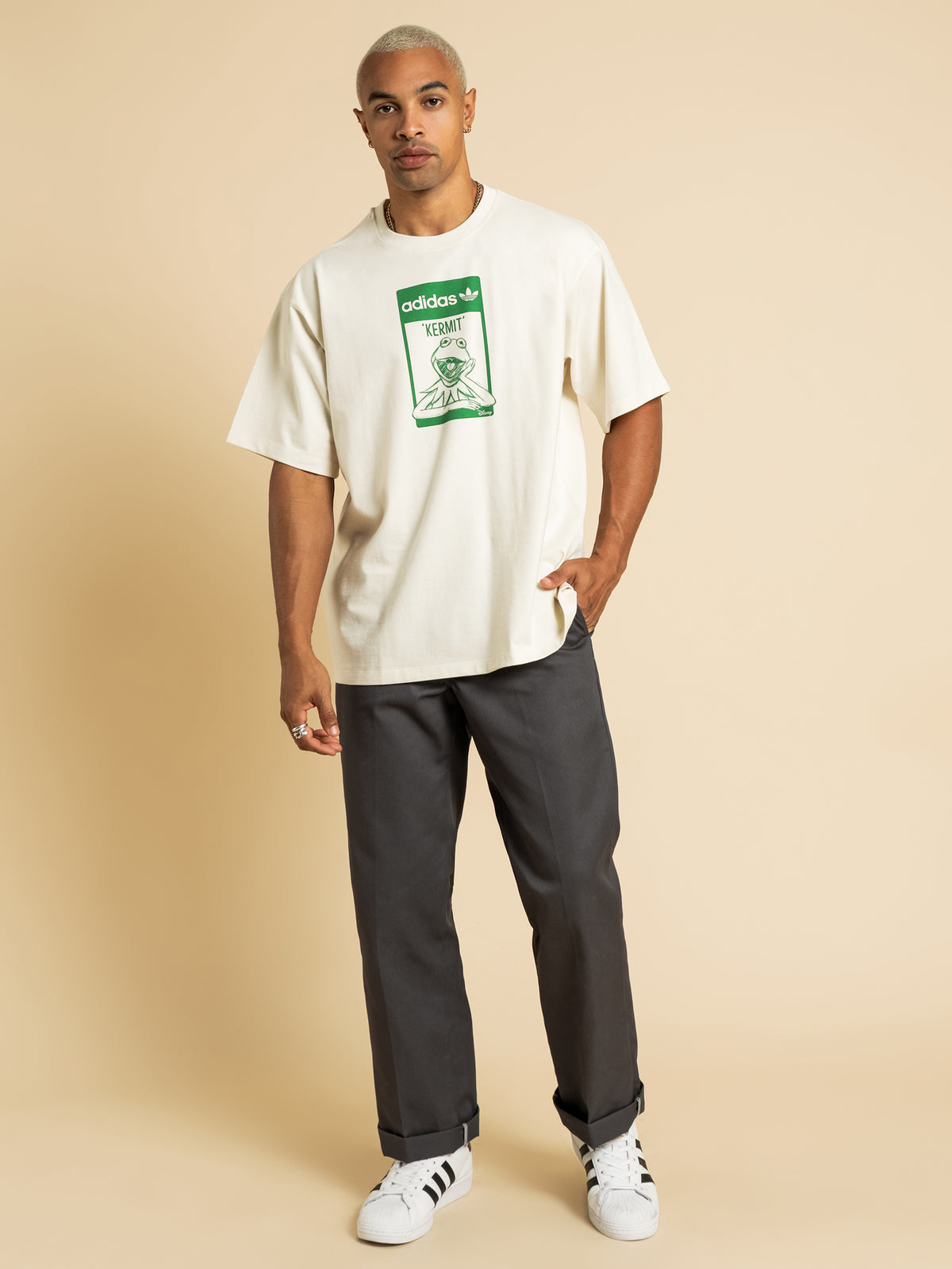 Adidas Kermit T-Shirt | White