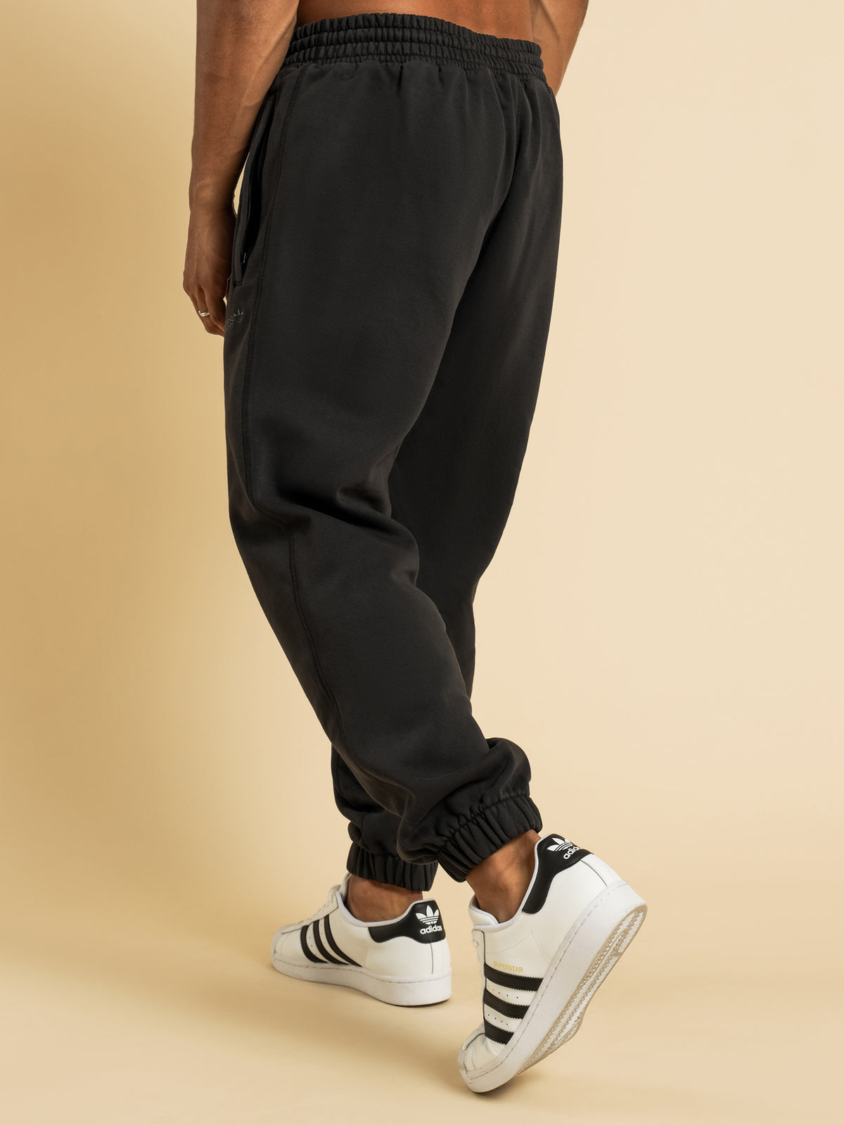 Overdyed Trackpants in Black