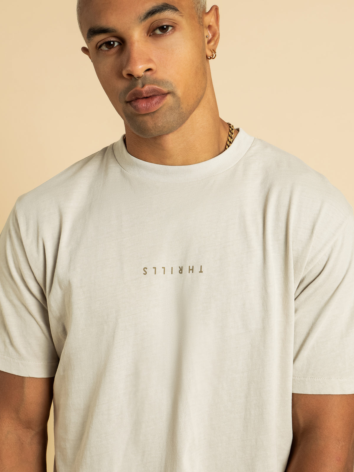 Thrills Minimal Thrills Merch Fit T-Shirt | Cement